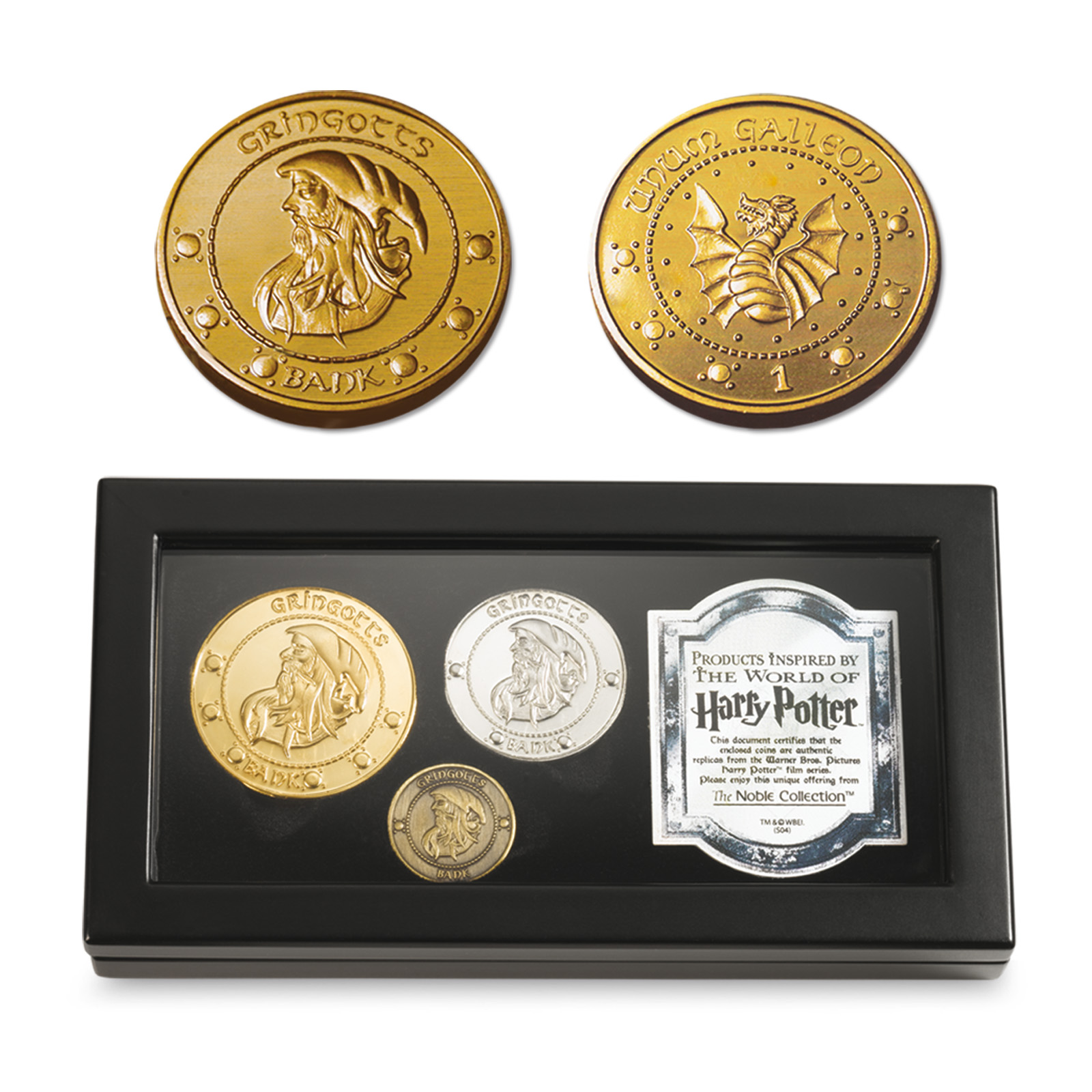 Harry Potter Münzbeutel mit Münzen Gringotts Bank 