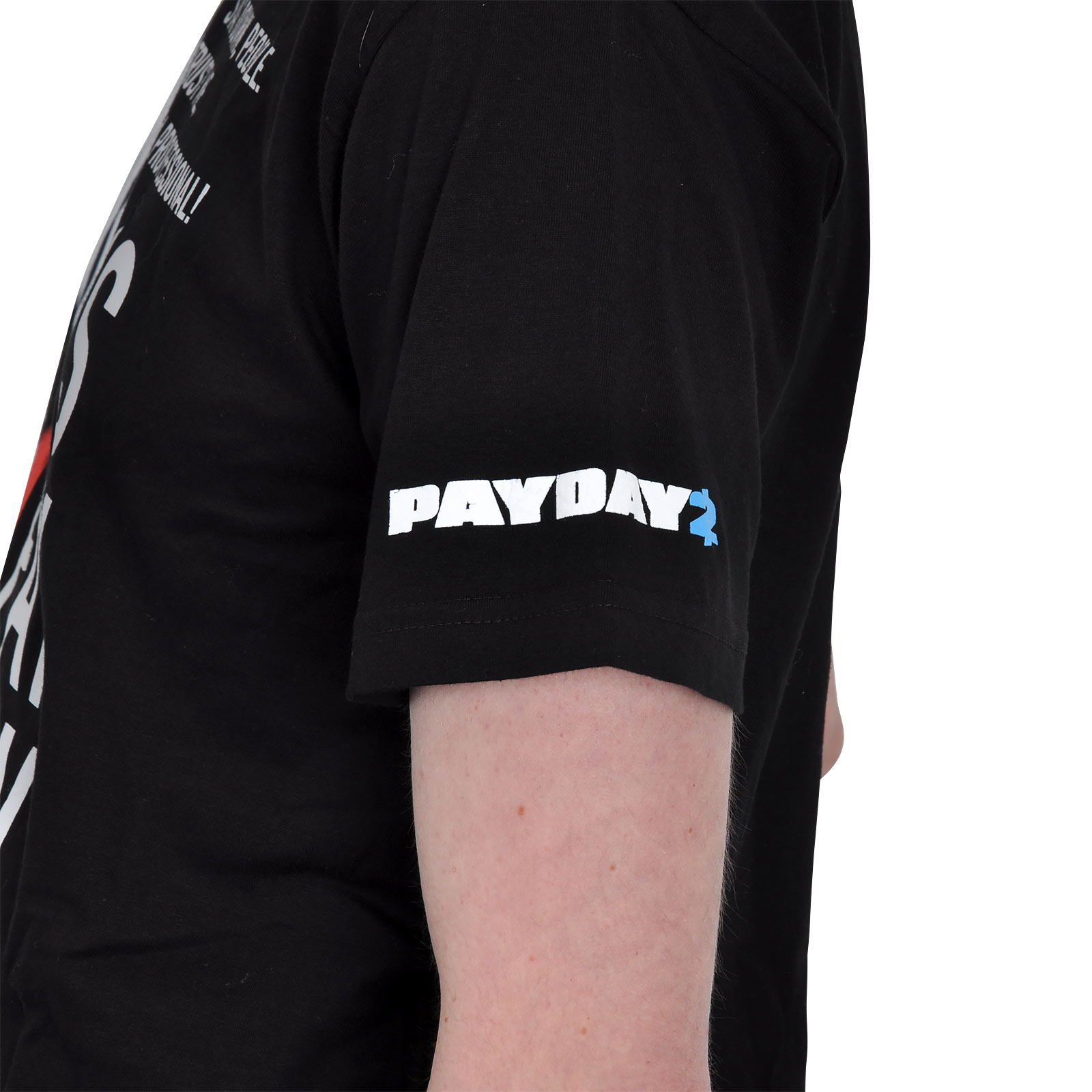 Payday 2 - Chains Maske T-Shirt schwarz