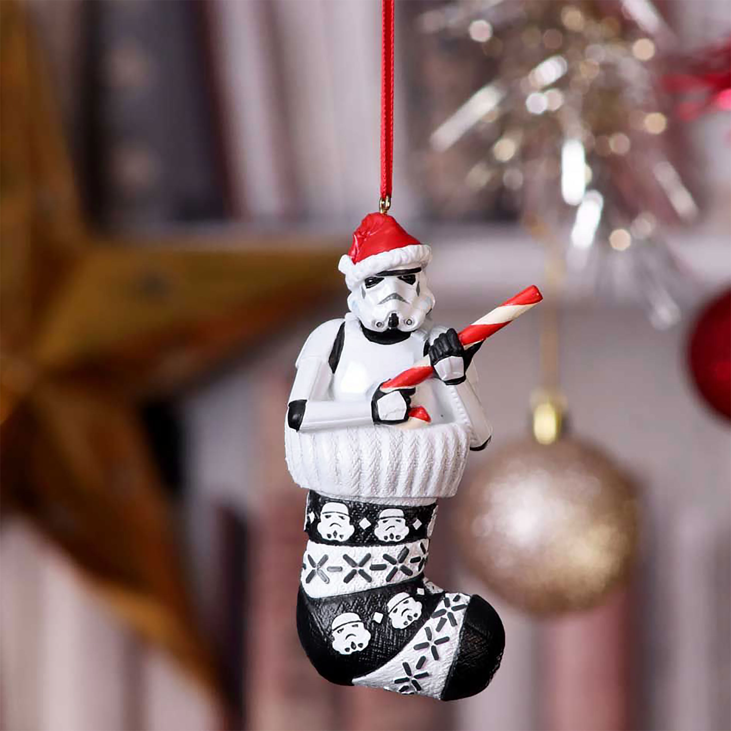 Stormtrooper im Weihnachtsstrumpf Weihnachtsbaum-Schmuck - Star Wars