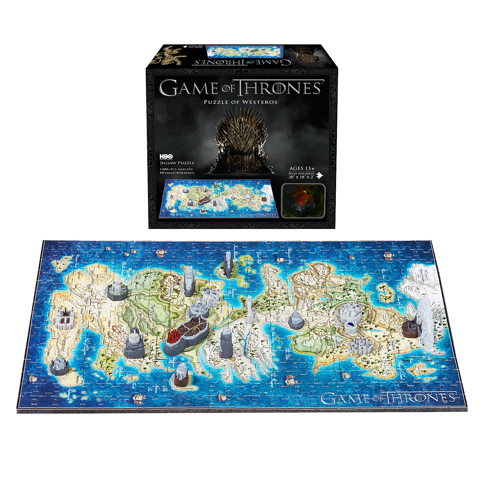 Game of Thrones - Westeros 3D Mini Puzzle