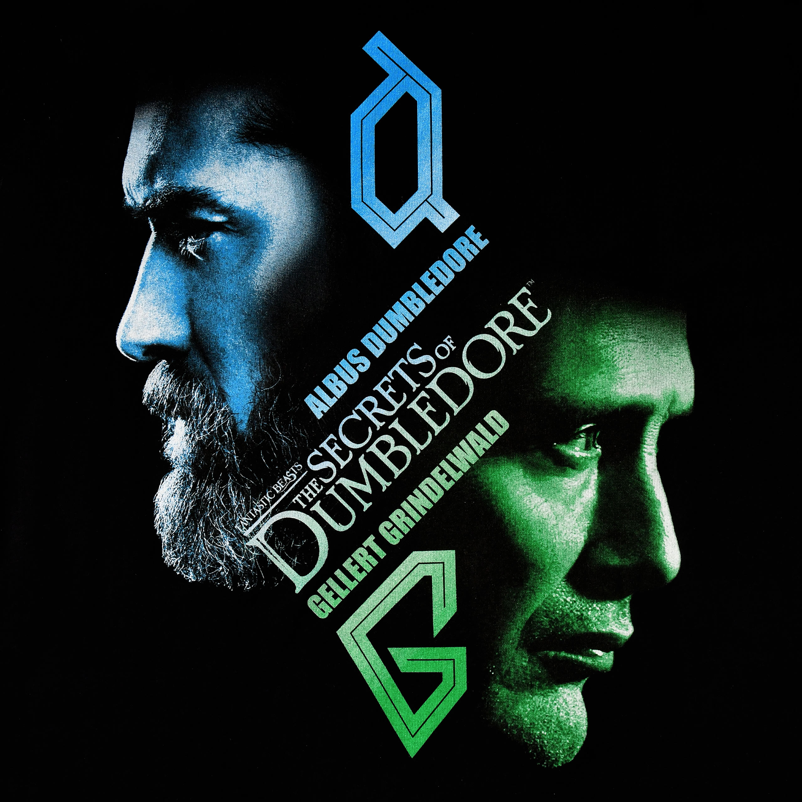 Dumbledore & Grindelwald T-Shirt schwarz - Phantastische Tierwesen