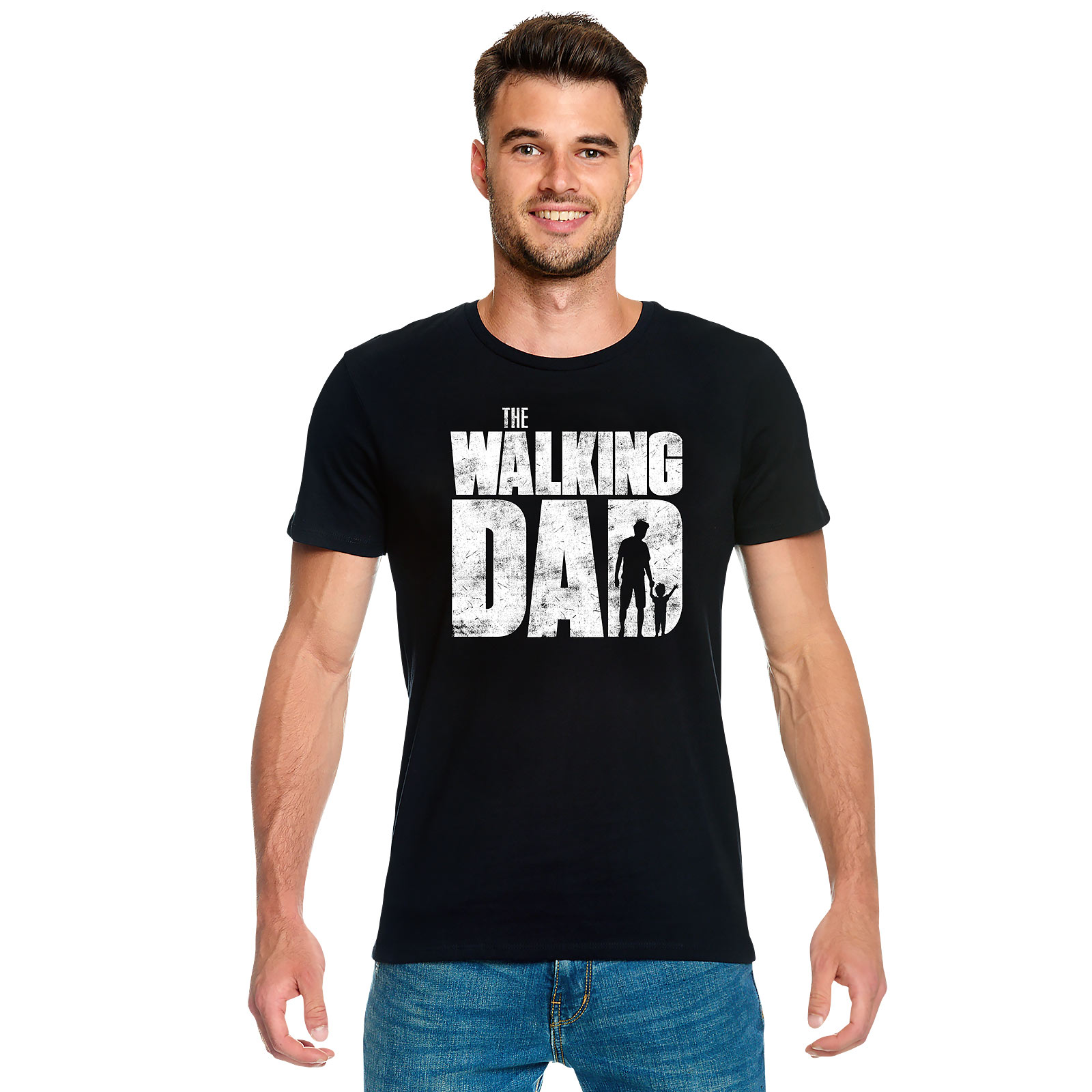 Schwarz S-XL Killin It Daryl Dixon Herren Serien T-Shirt The Walking Dead 