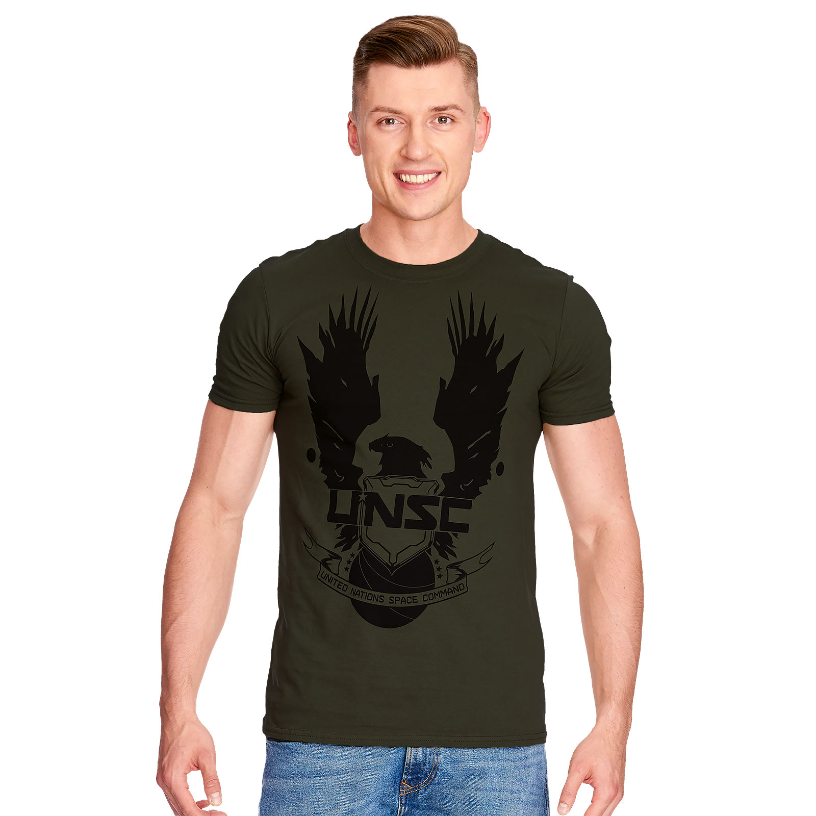 Halo - UNSC T-Shirt oliv