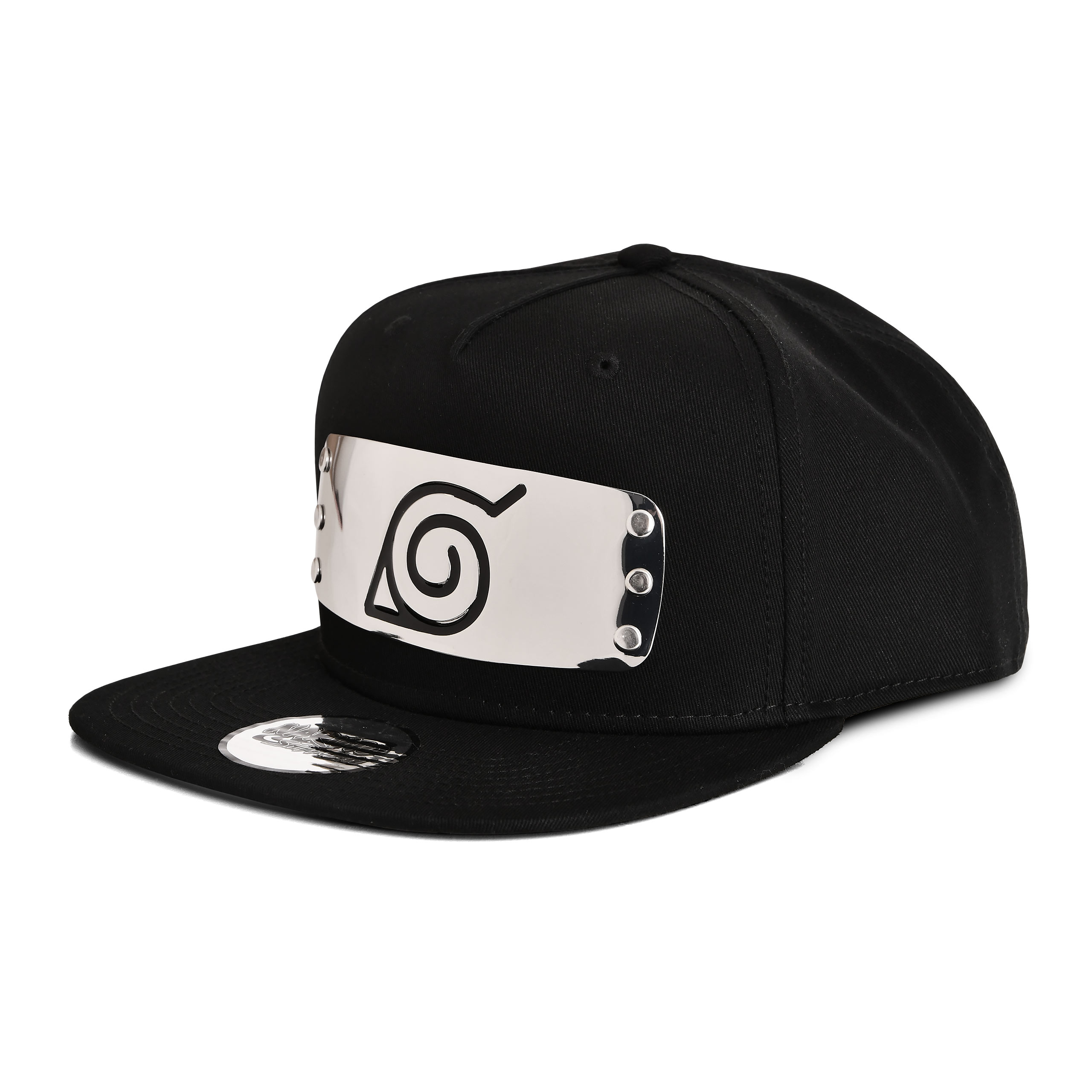 Naruto - Konoha Metall Symbol Snapback Cap