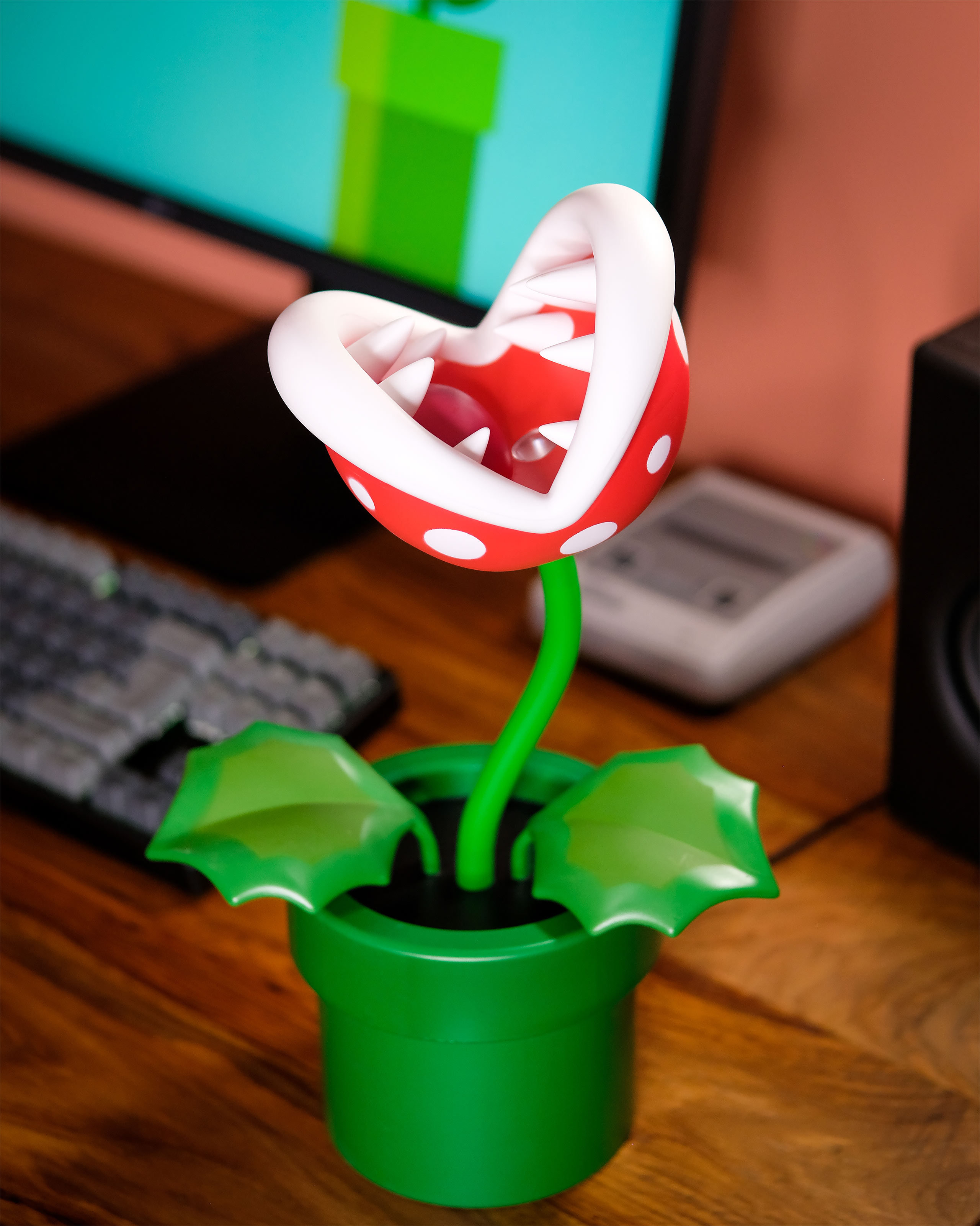 Super Mario - Piranha-Pflanze Tischlampe