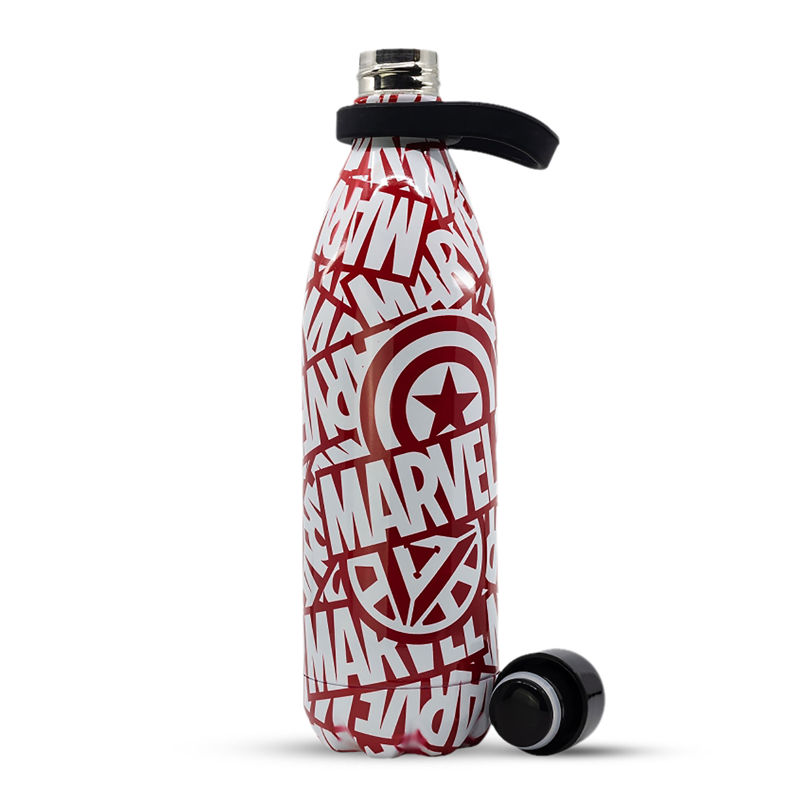 Marvel - Logo and Icons Trinkflasche