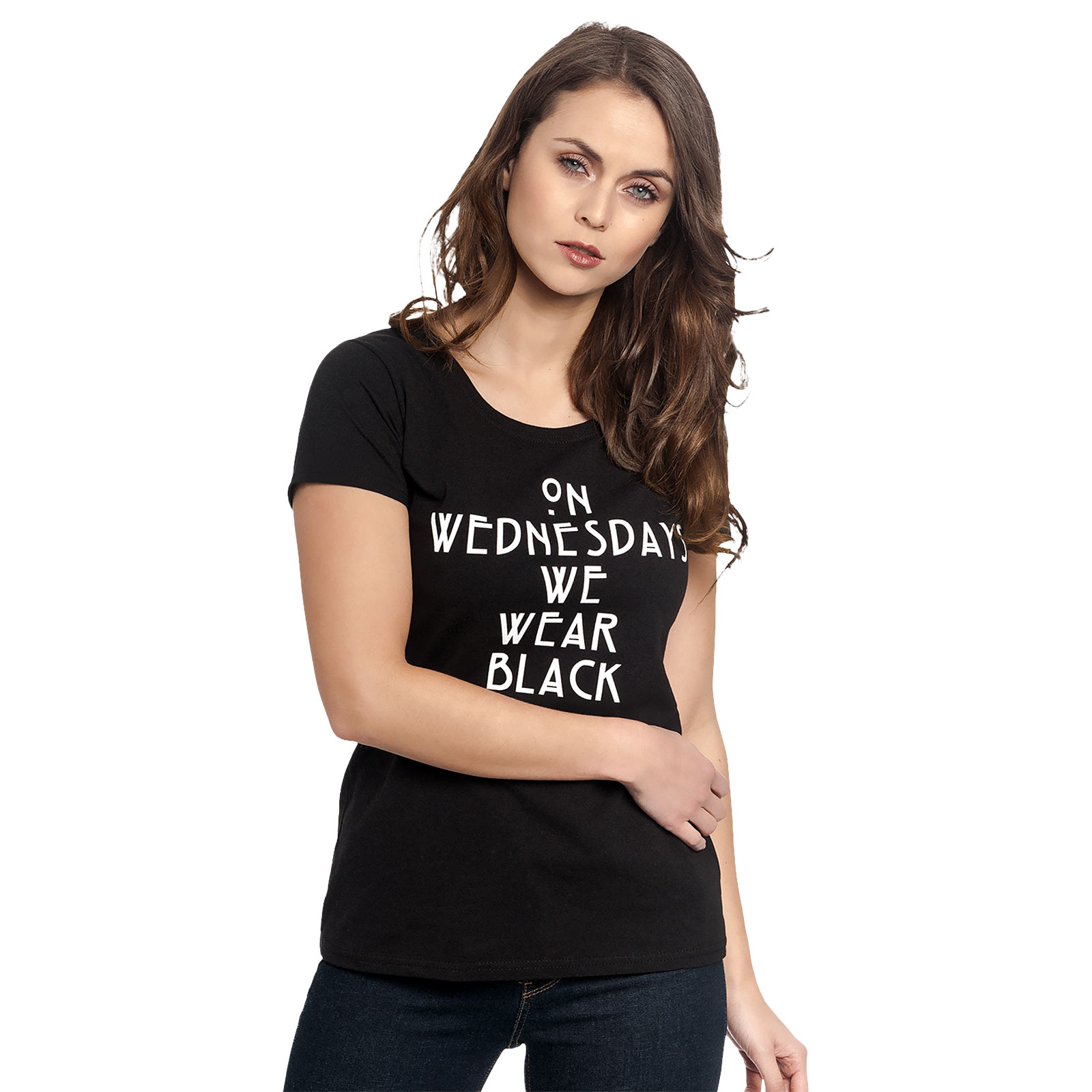American Horror Story - Wednesdays T-Shirt Damen schwarz