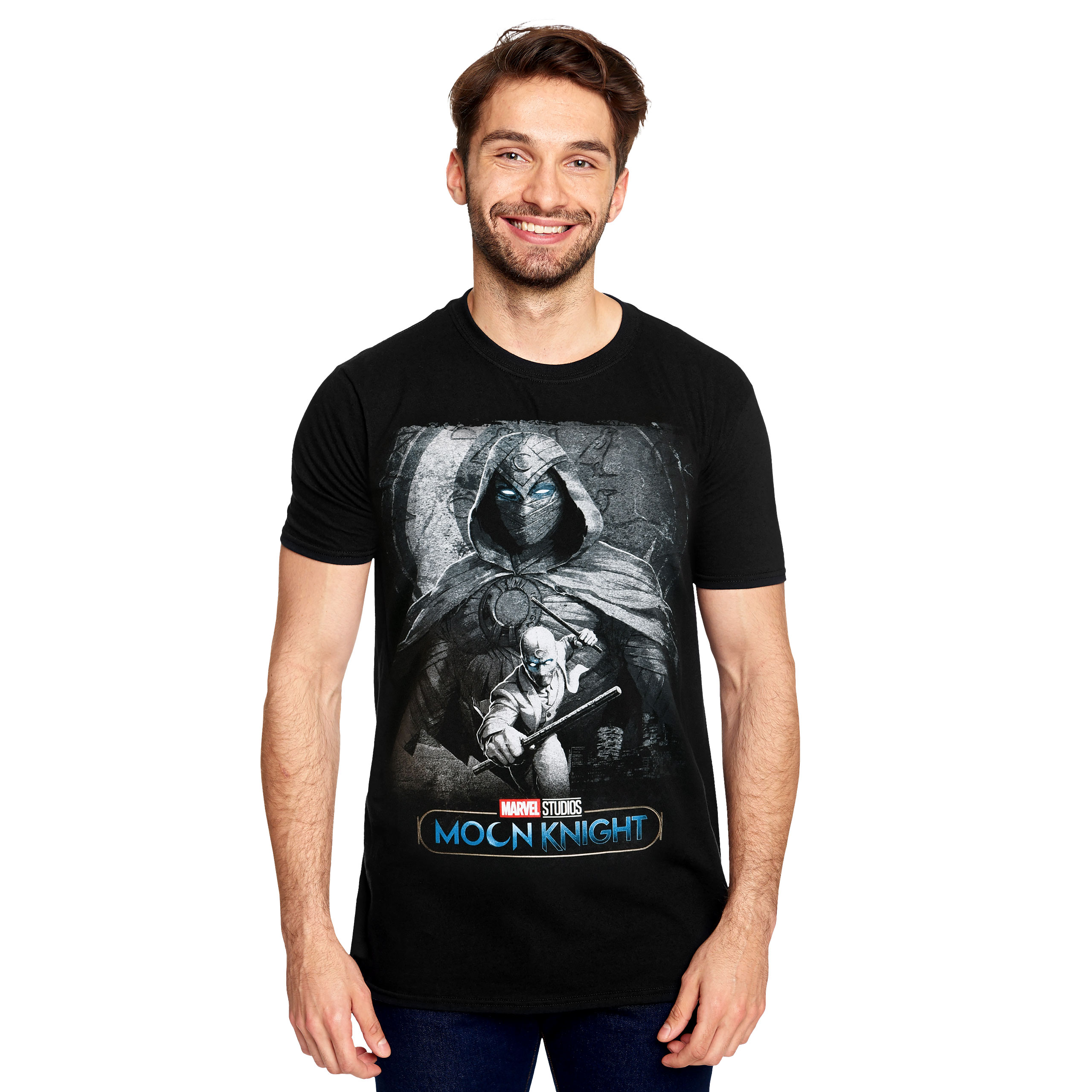 Marvel - Moon Knight Character T-Shirt schwarz