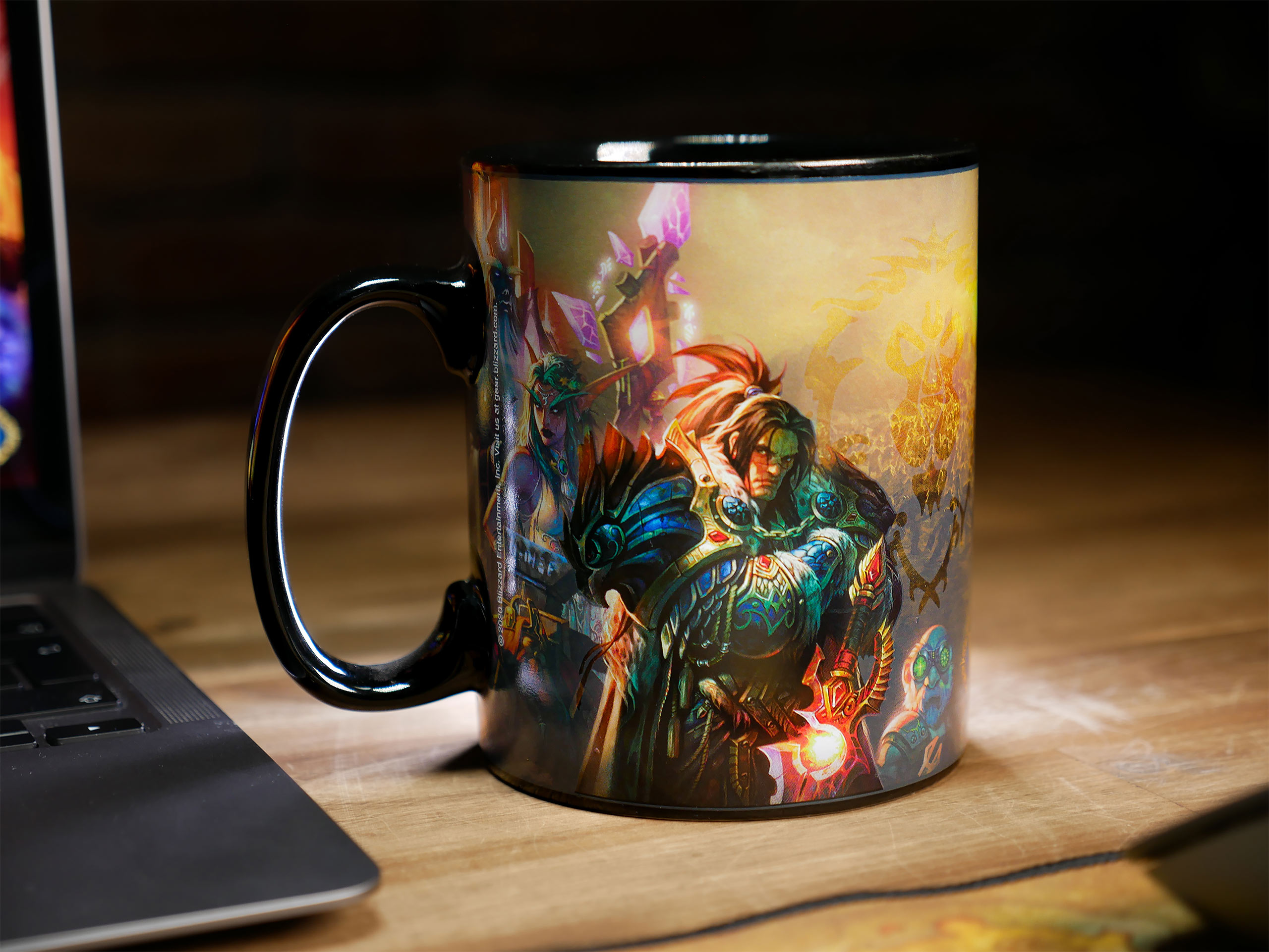 World of Warcraft - Azeroth Thermoeffekt Tasse