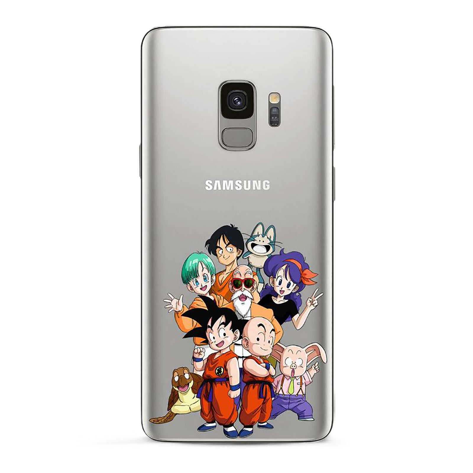 Dragon Ball - Characters Samsung Galaxy S9 Handyhülle Silikon transparent