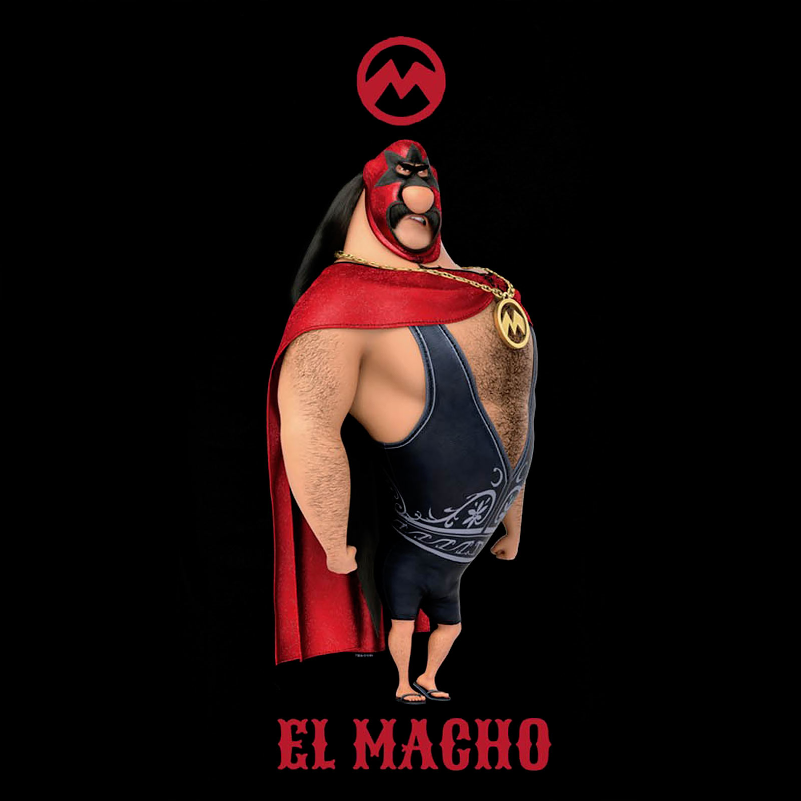 Minions - El Macho T-Shirt schwarz