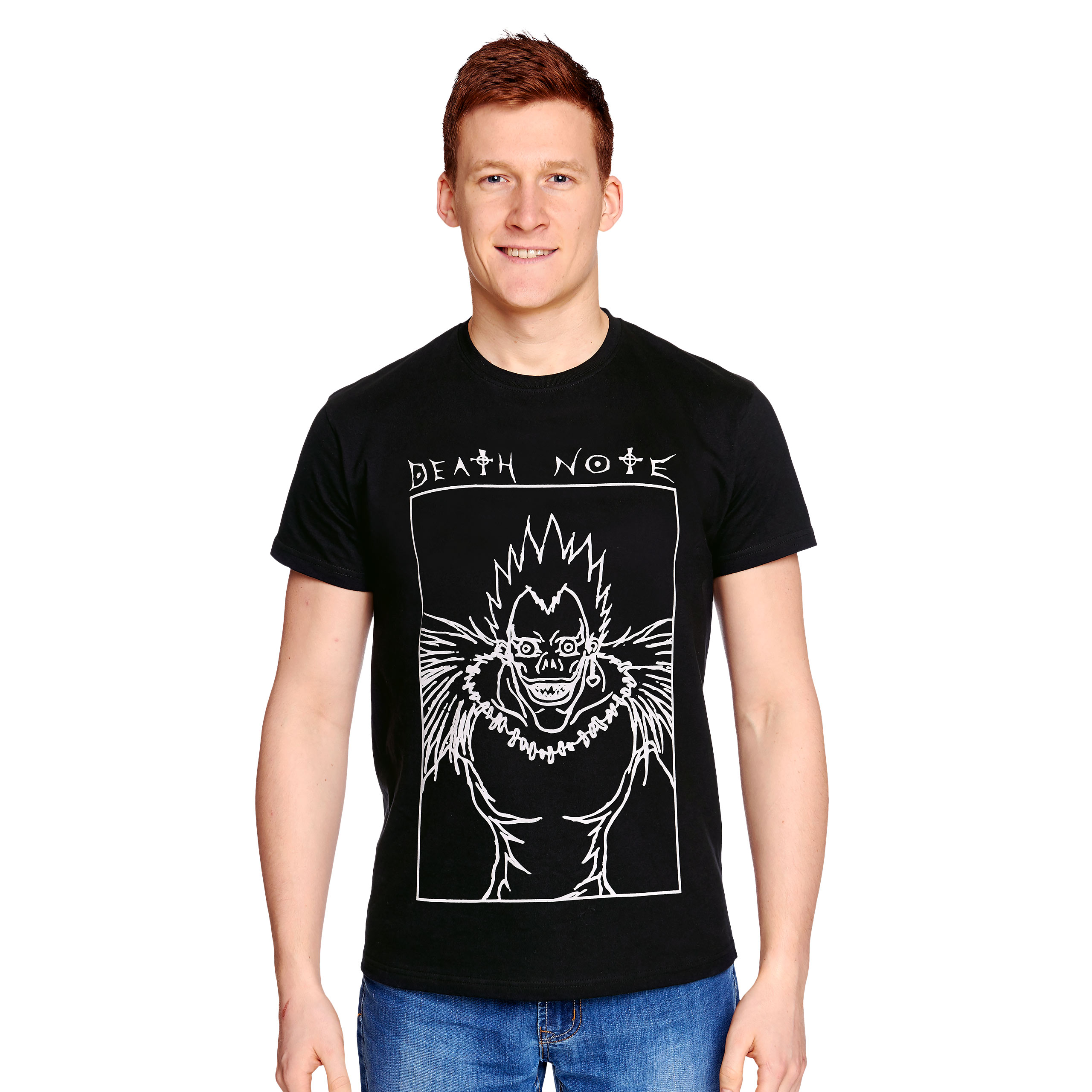 Death Note - Ryuk Poster T-Shirt schwarz