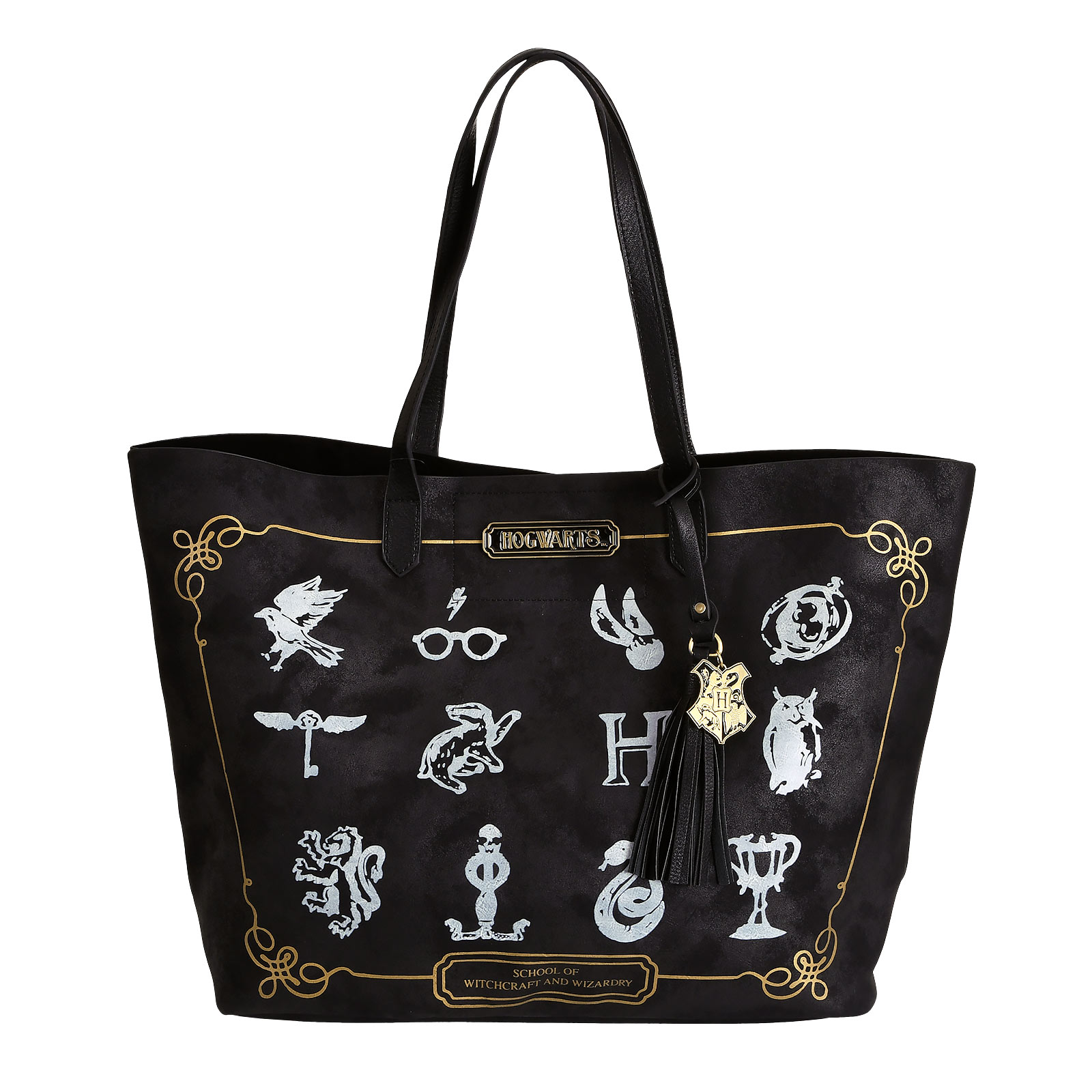 Harry Potter - Hogwarts Symbols Shopper Tasche