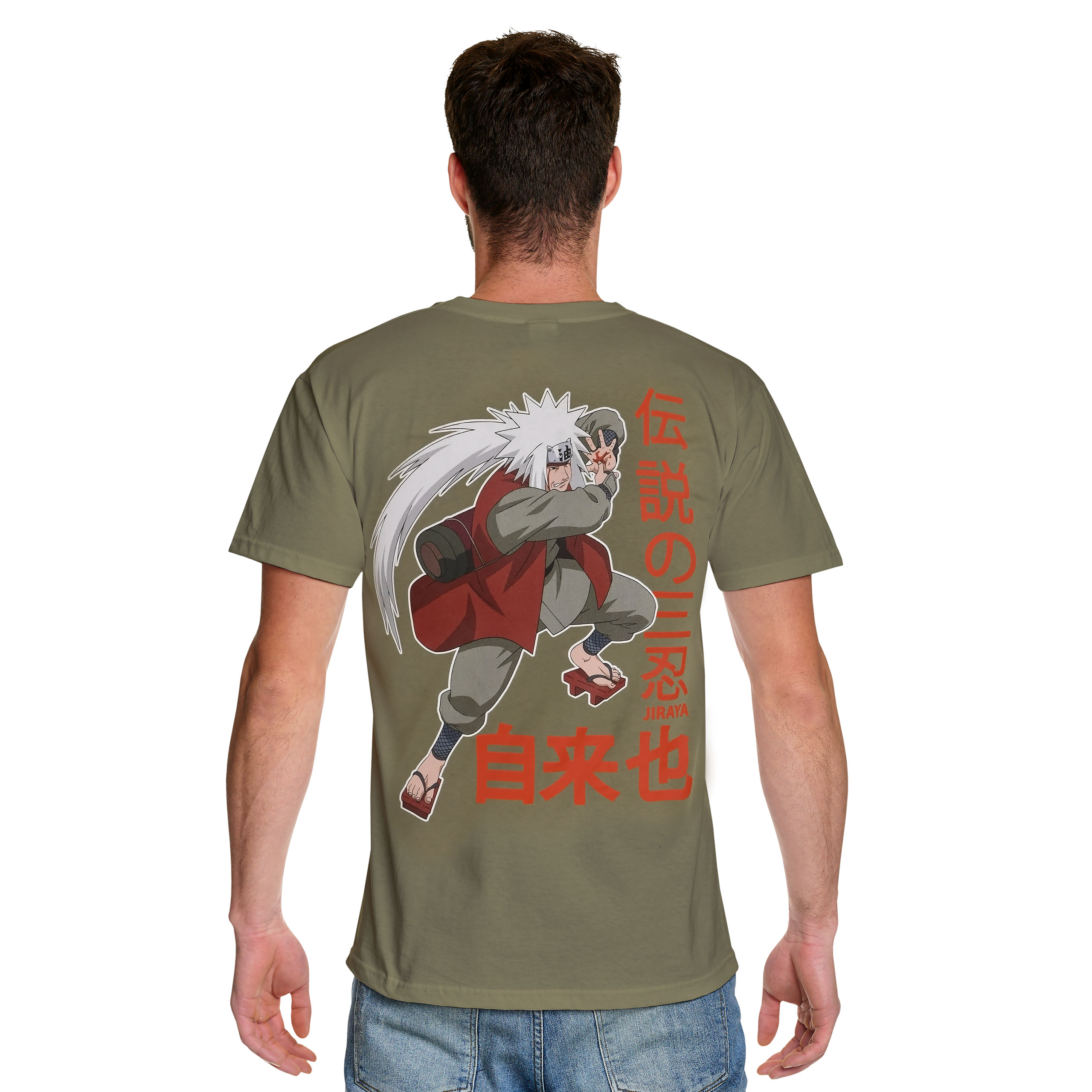 Naruto - Jiraya T-Shirt grün