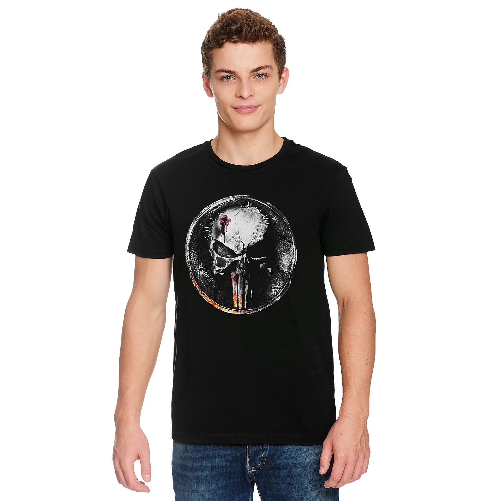 Punisher - Blood Logo T-Shirt schwarz