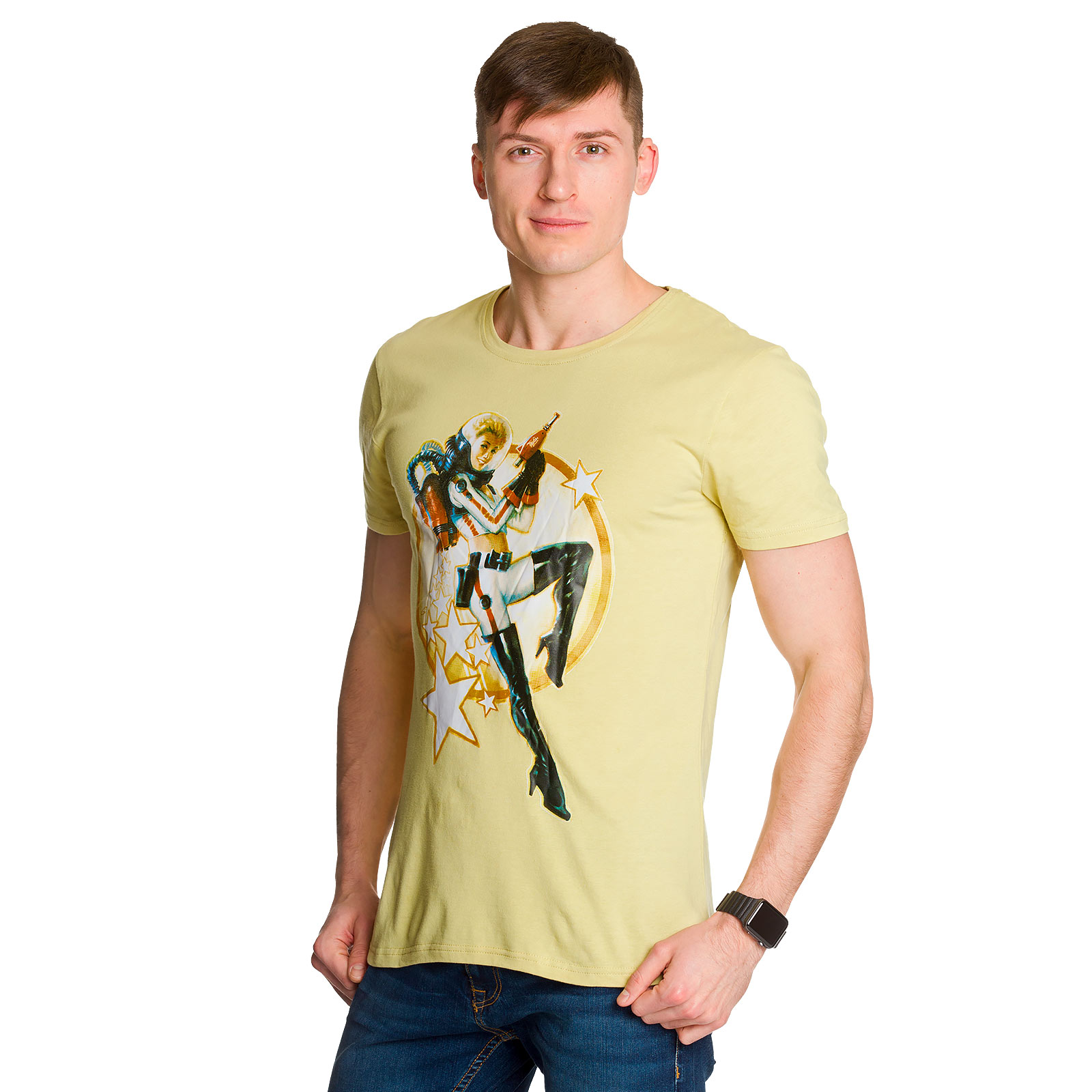 Fallout - Nuka Cola Pin-up T-Shirt beige