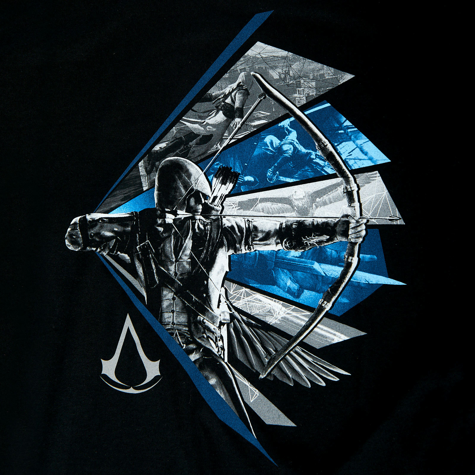Assassins Creed - Bow Aiming T-Shirt schwarz