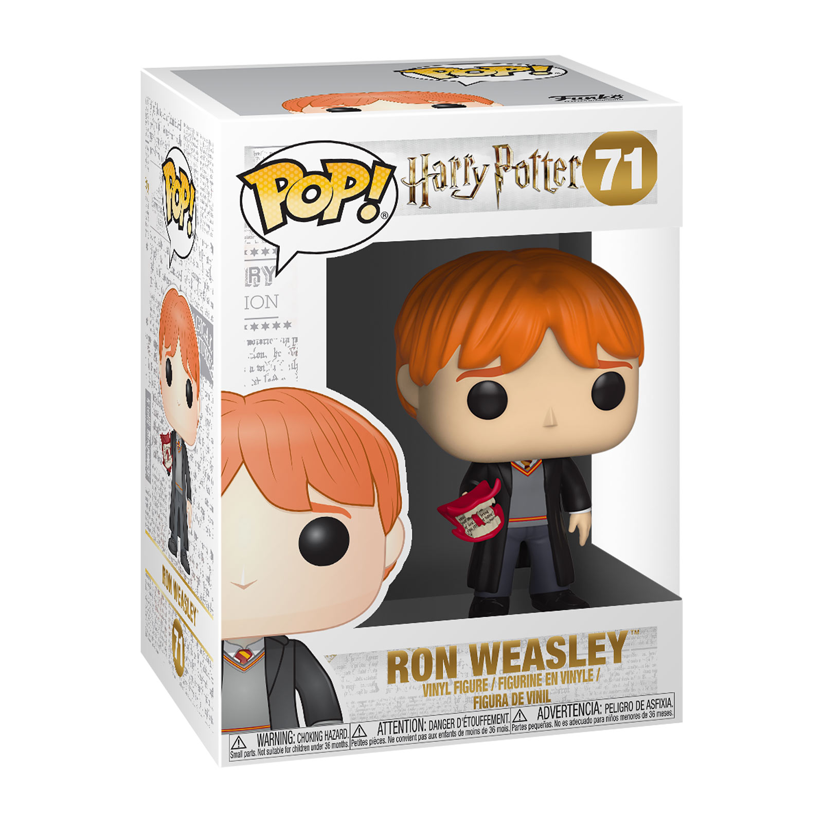 Harry Potter - Ron mit Heuler Funko Pop Figur