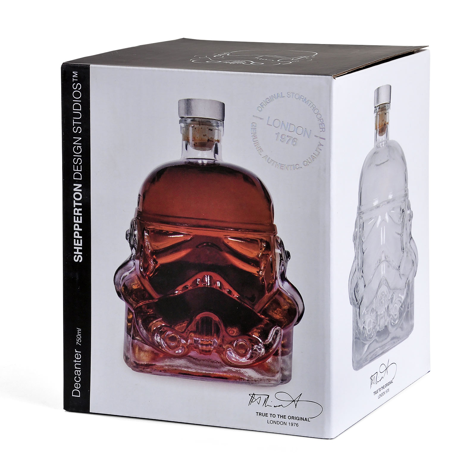 Star Wars Stormtrooper Whiskey Glas und Karaffe Set mit Karaffe und 2 Gläsern 