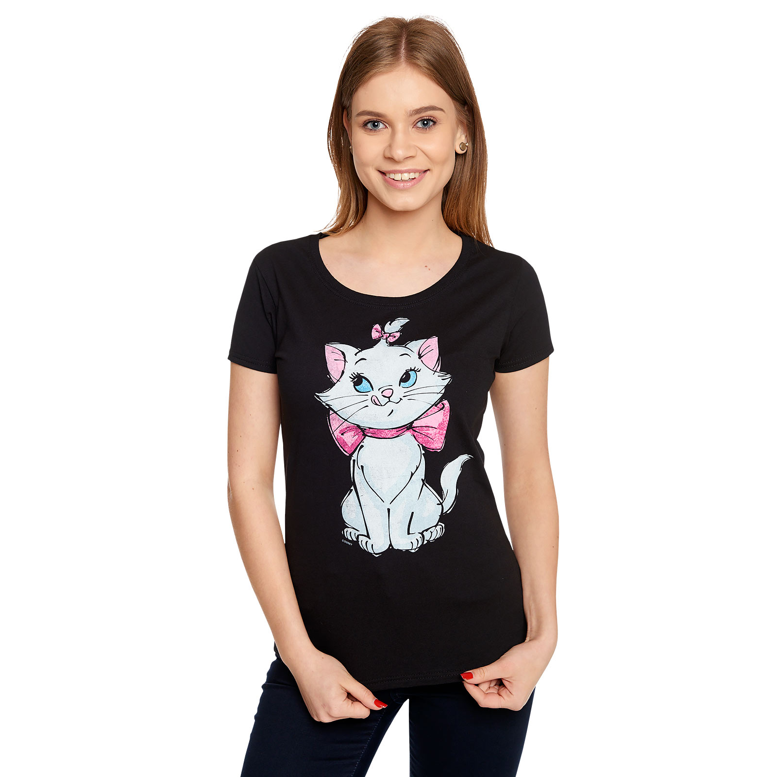 Aristocats - Marie Pure Cutie T-Shirt Damen schwarz