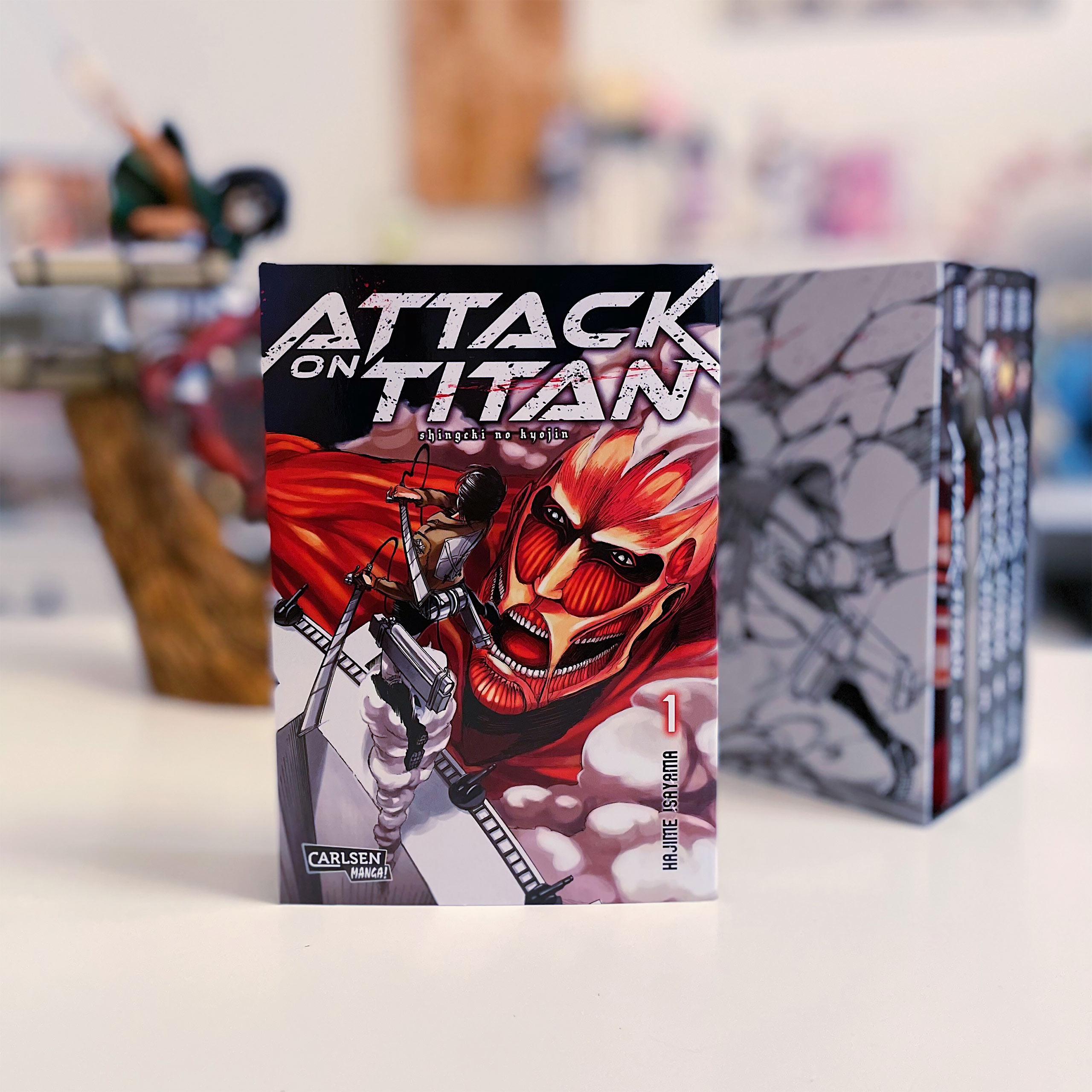 Attack on Titan - Sammelschuber Band 1-5