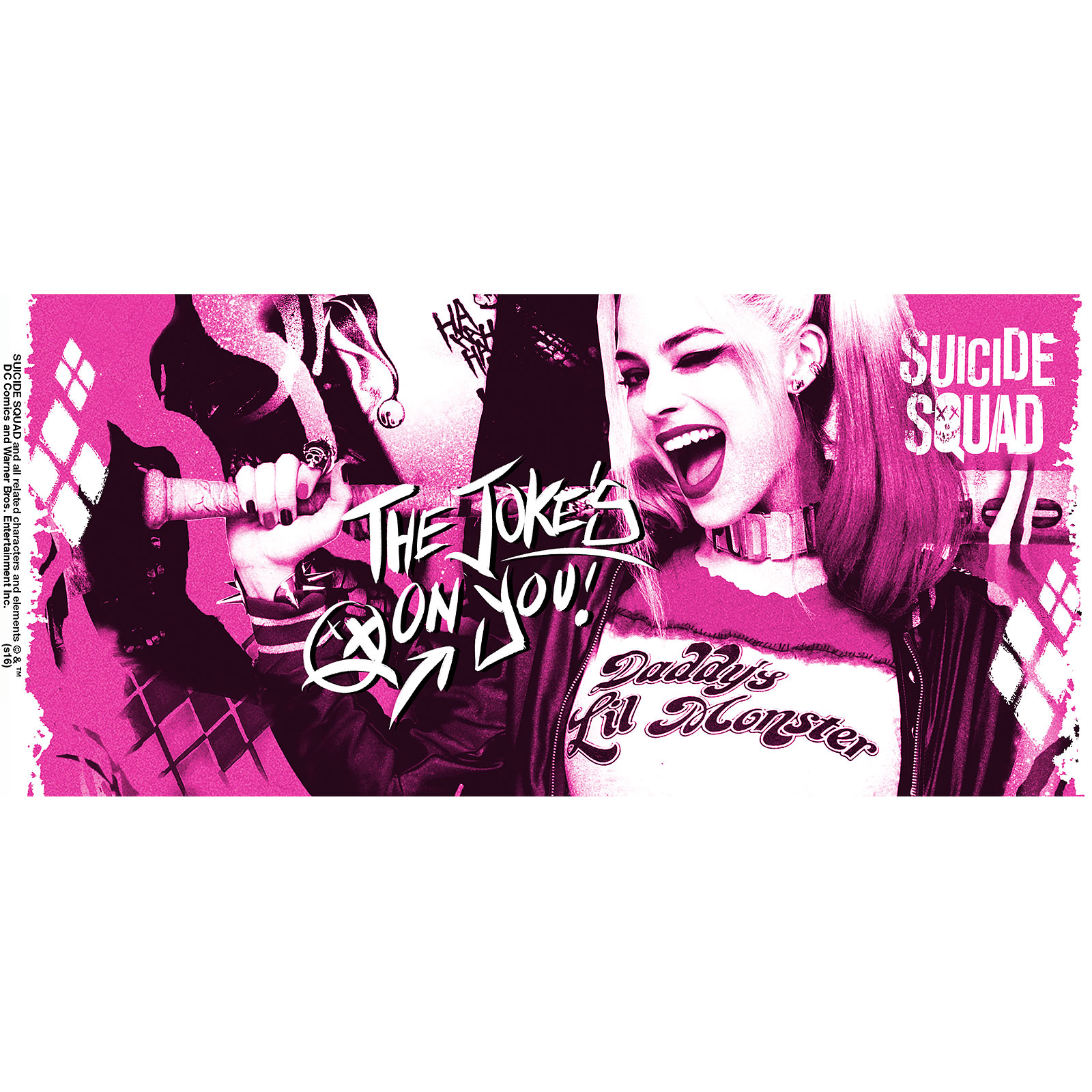 Suicide Squad - Harley Quinn Girl Power Tasse pink