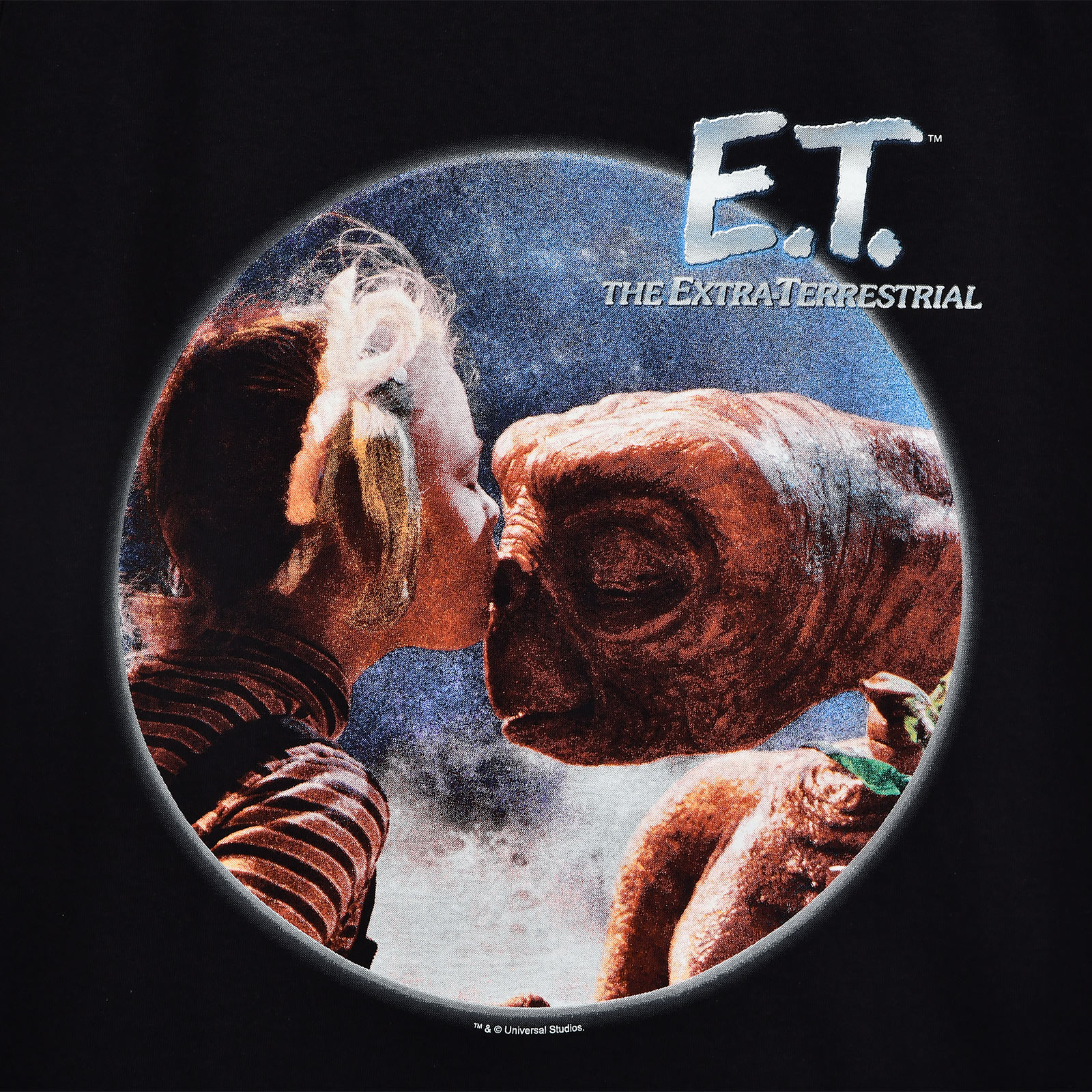 E.T. und Gertie T-Shirt Damen schwarz