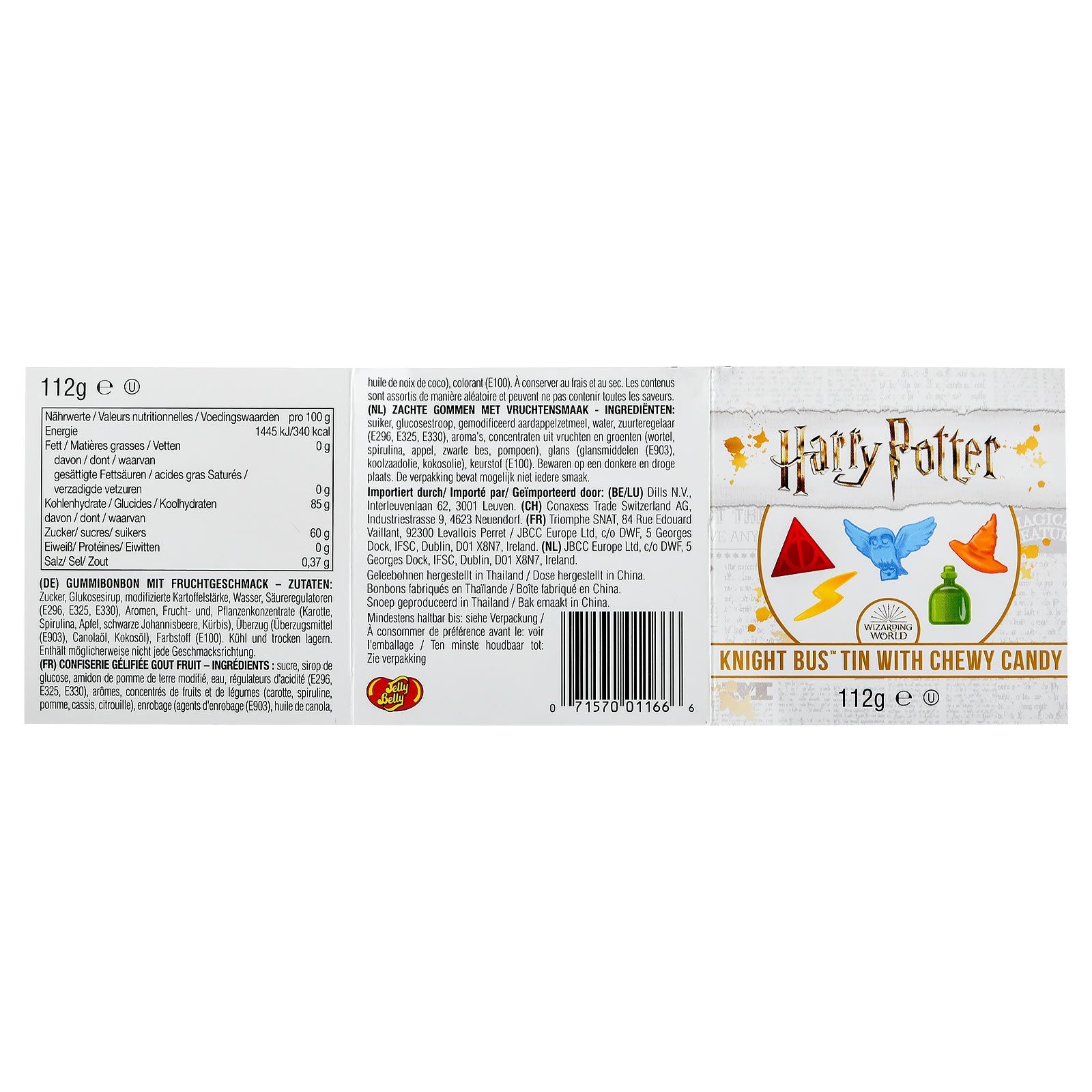 Harry Potter - Fahrender Ritter Fruchtgummi Dose
