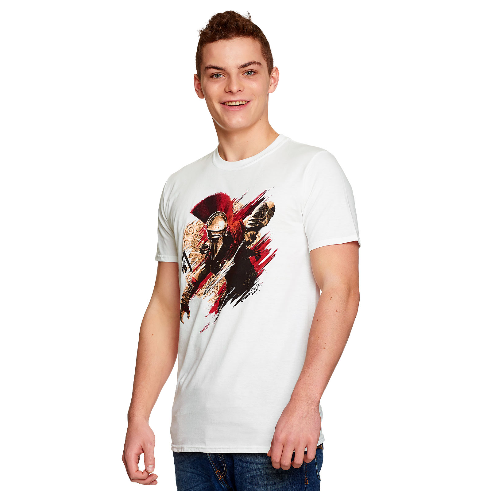 Assassins Creed - Alexios Armour T-Shirt weiß
