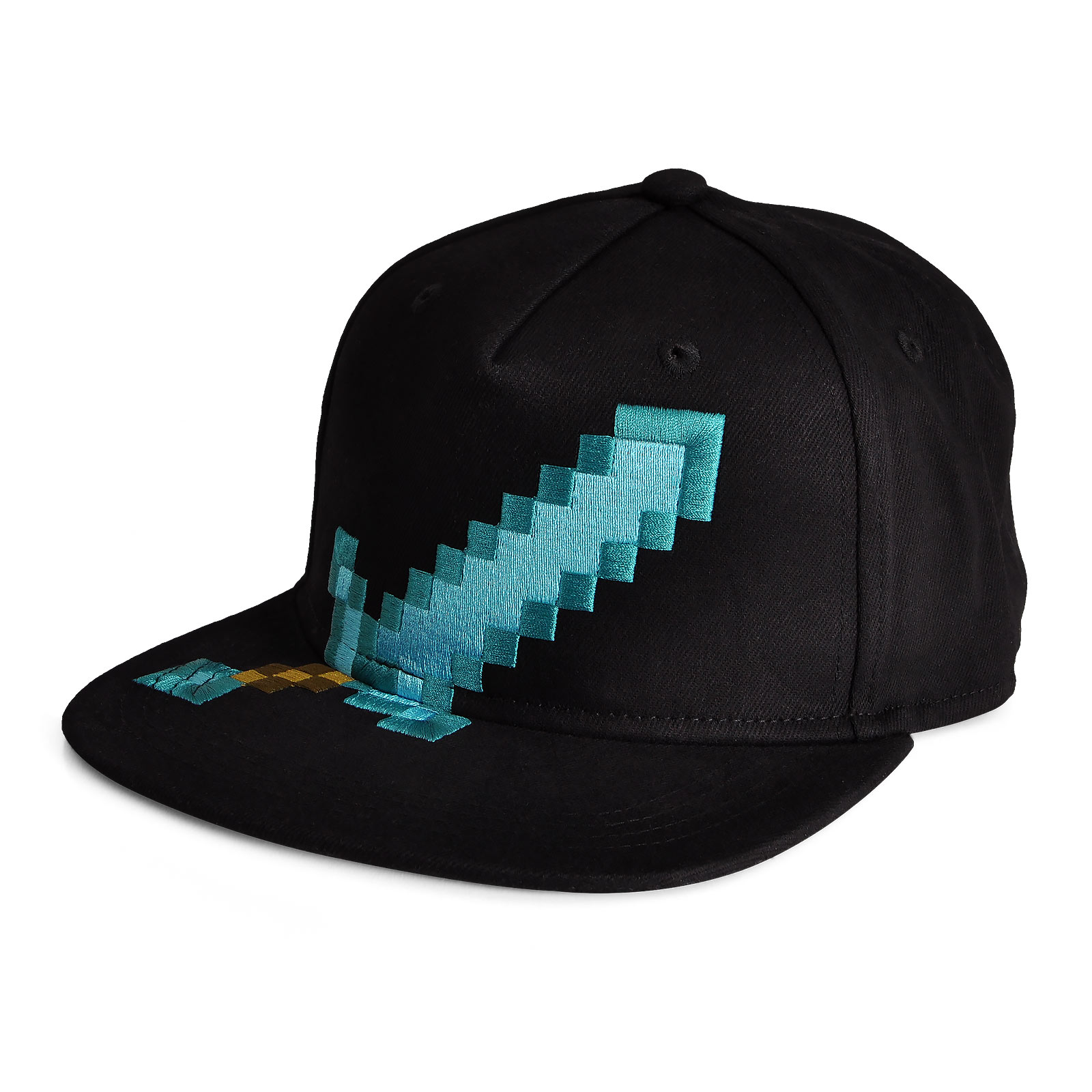 Minecraft - Diamond Sword Basecap schwarz
