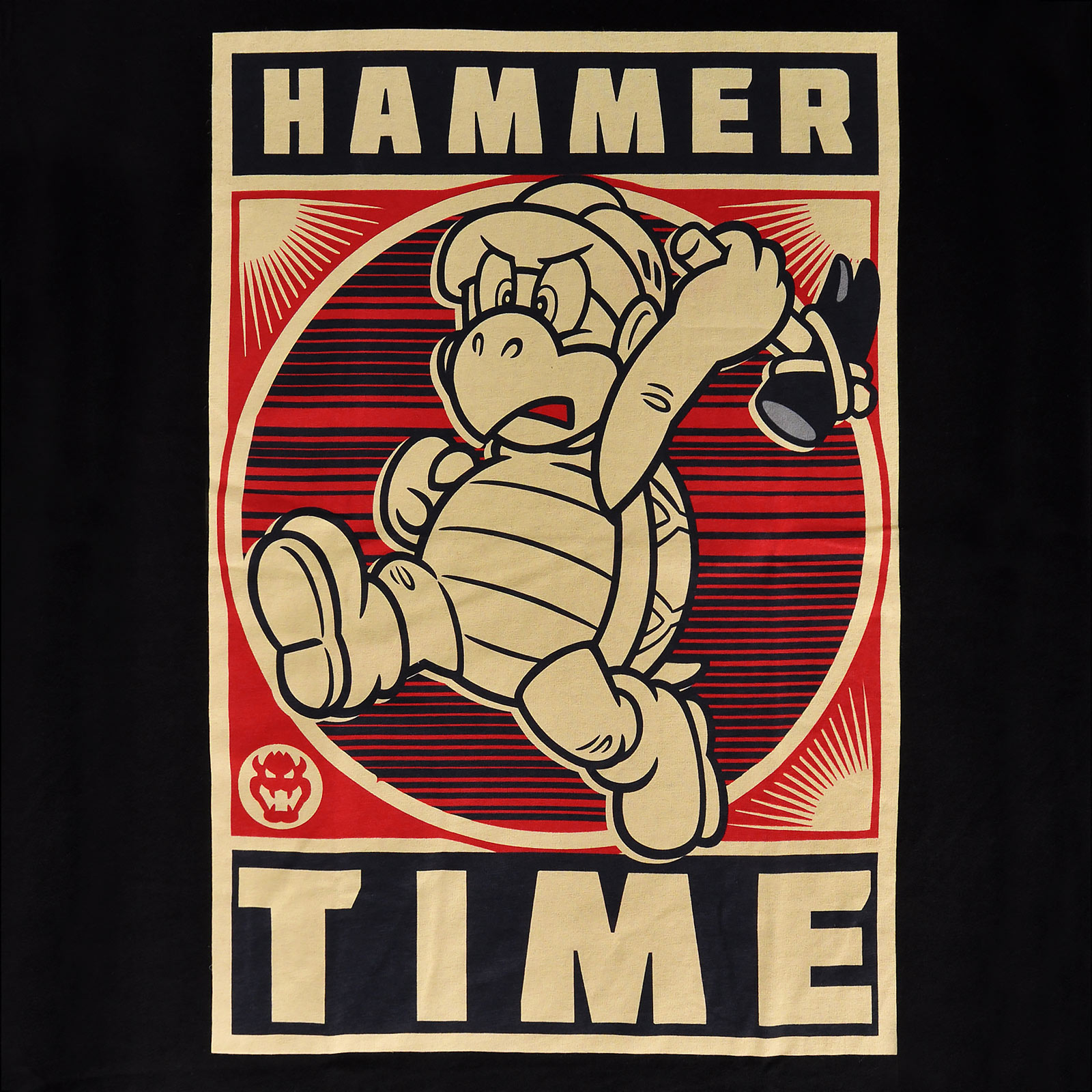 Super Mario - Hammertime T-Shirt schwarz