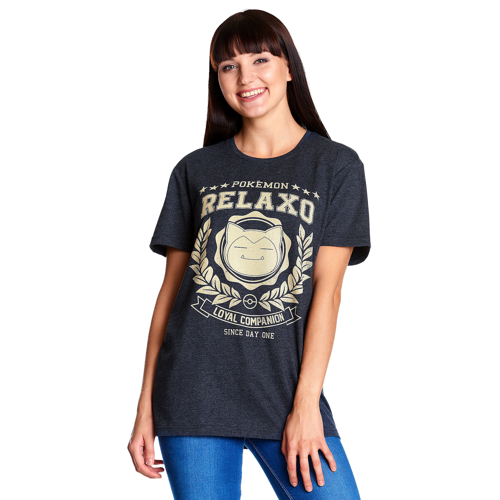 Pokemon - Relaxo Loyal Companion T-Shirt blau