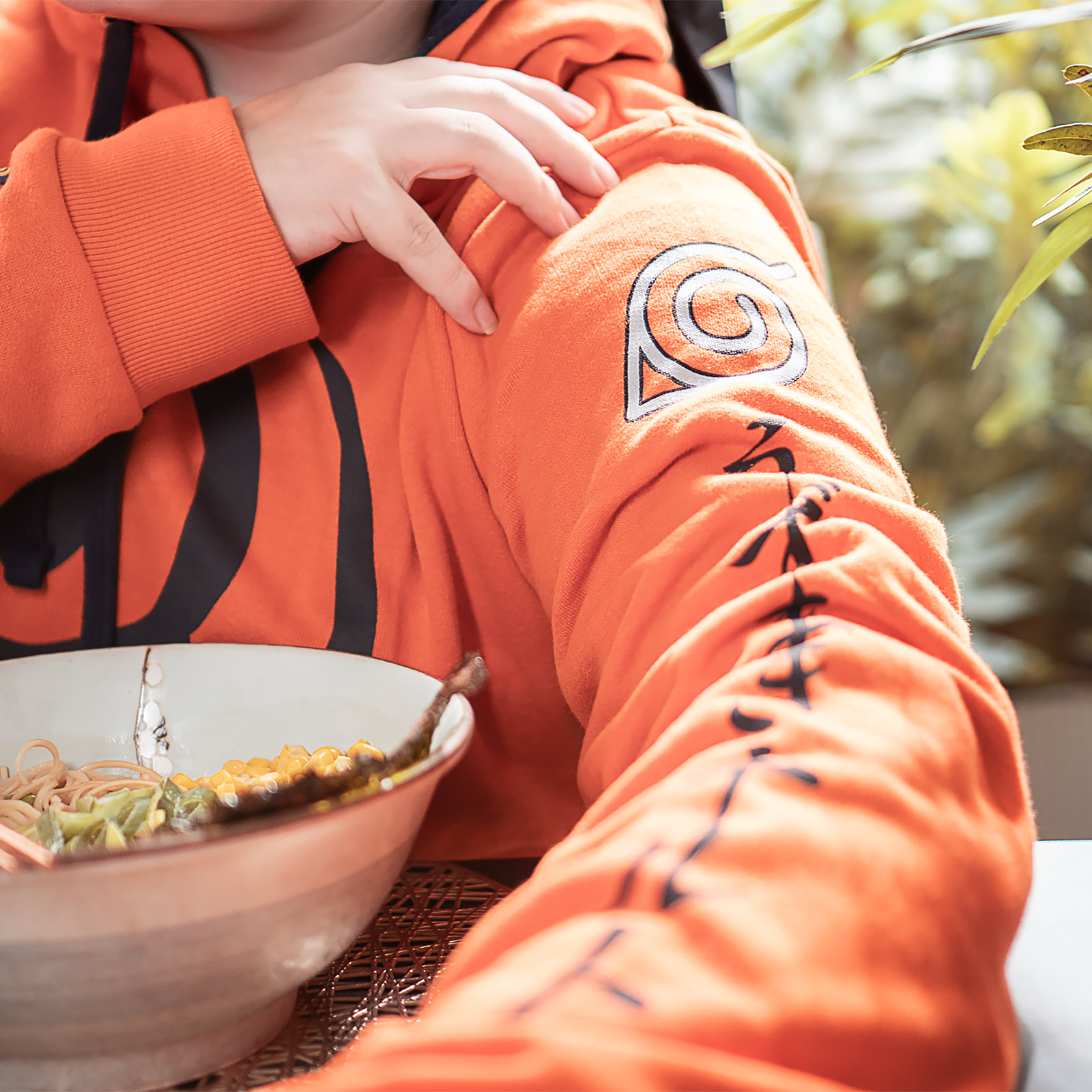 Naruto - Uzumaki Clan Symbol Hoodie orange
