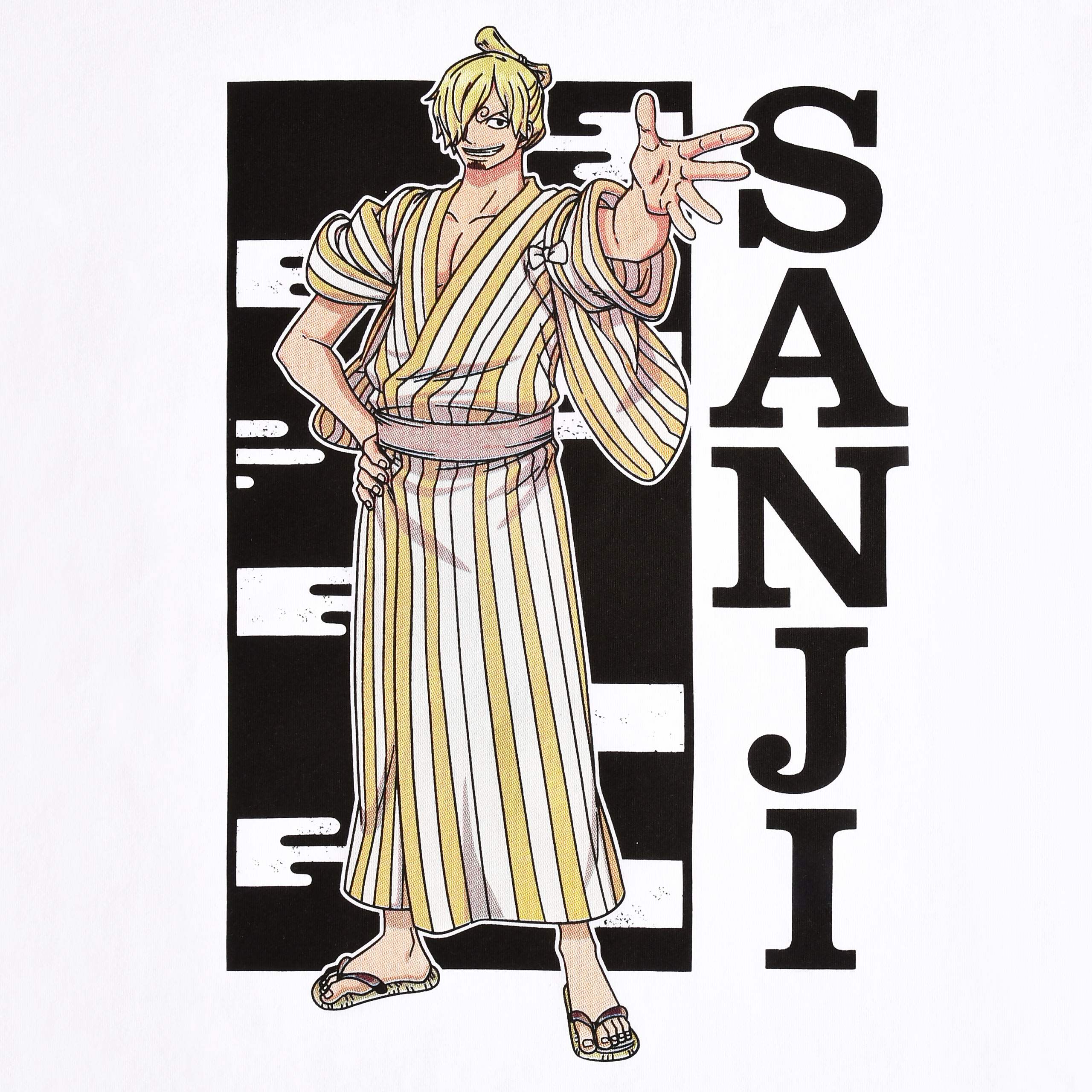 One Piece - Sanji T-Shirt weiß