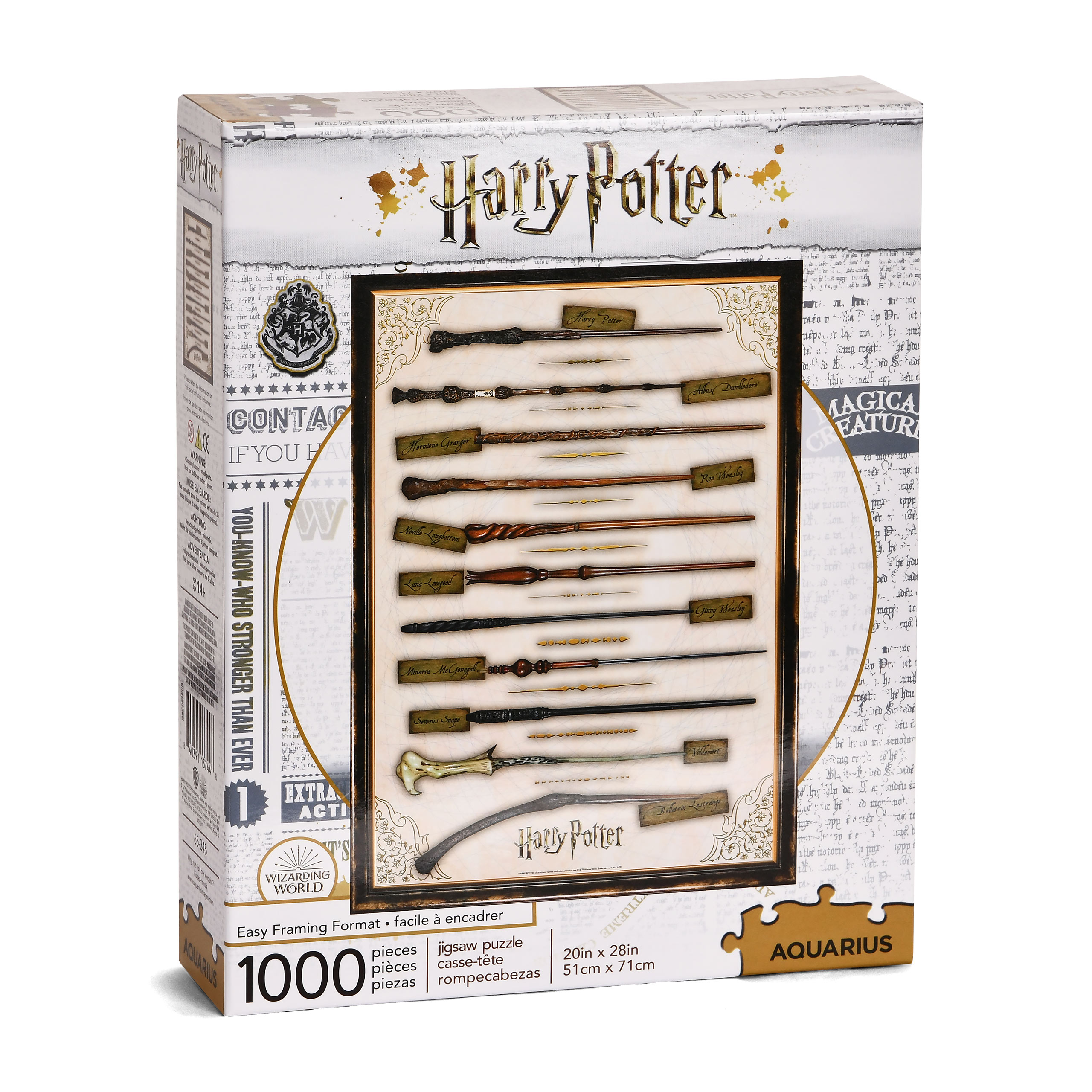 Harry Potter - Zauberstäbe Puzzle 1000 Teile