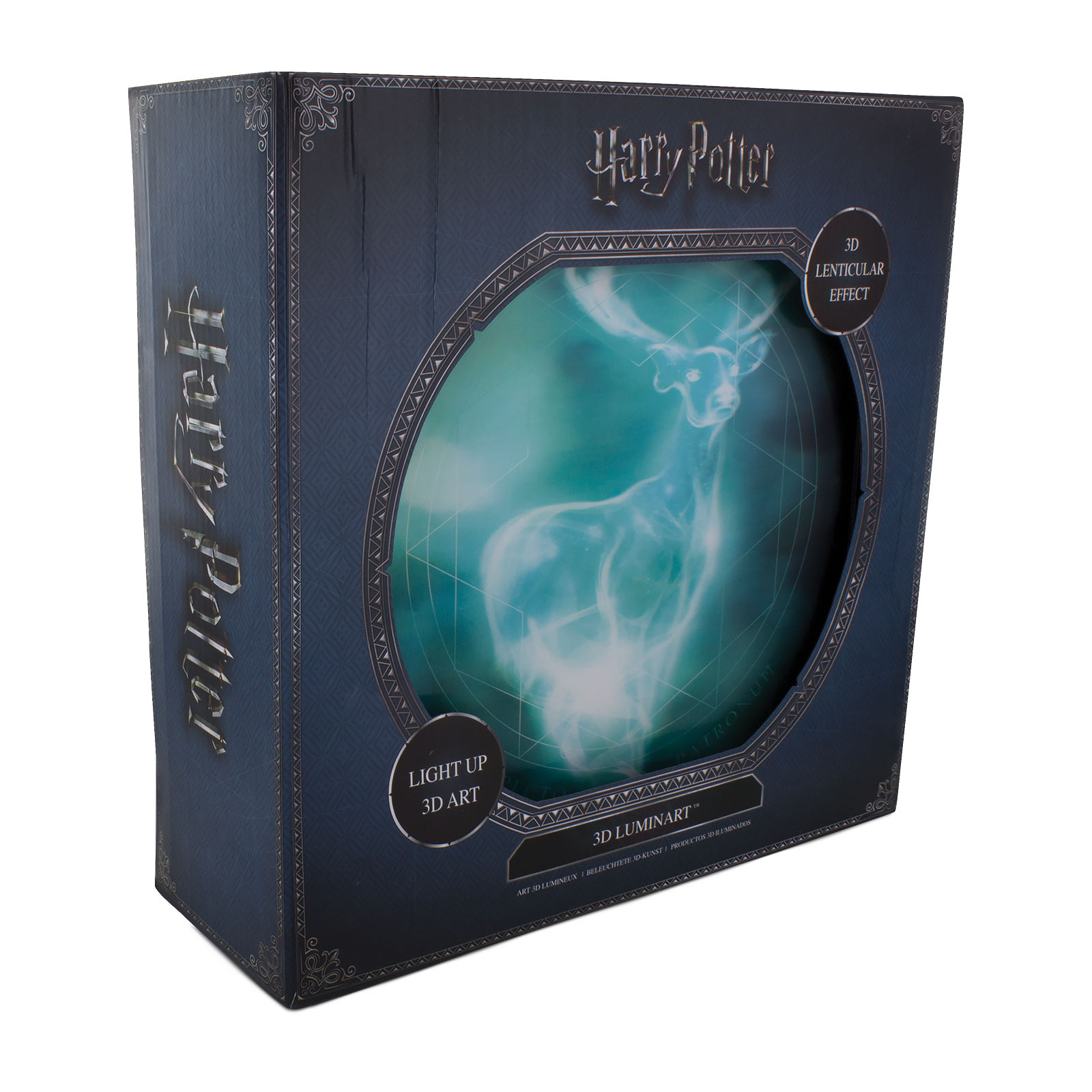 Harry Potter - Patronus 3D Wandbild mit Licht