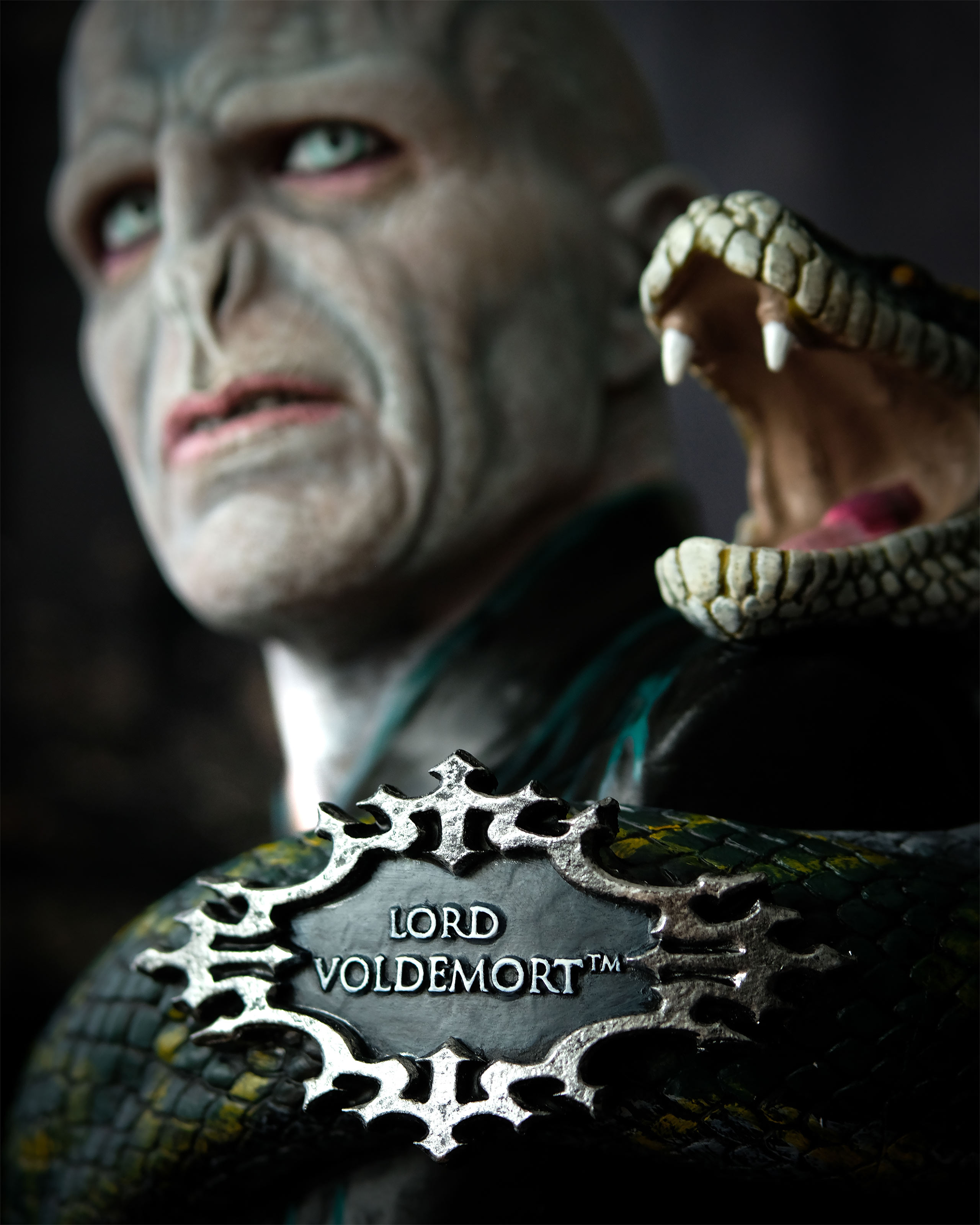 Lord Voldemort mit Nagini Büste - Harry Potter