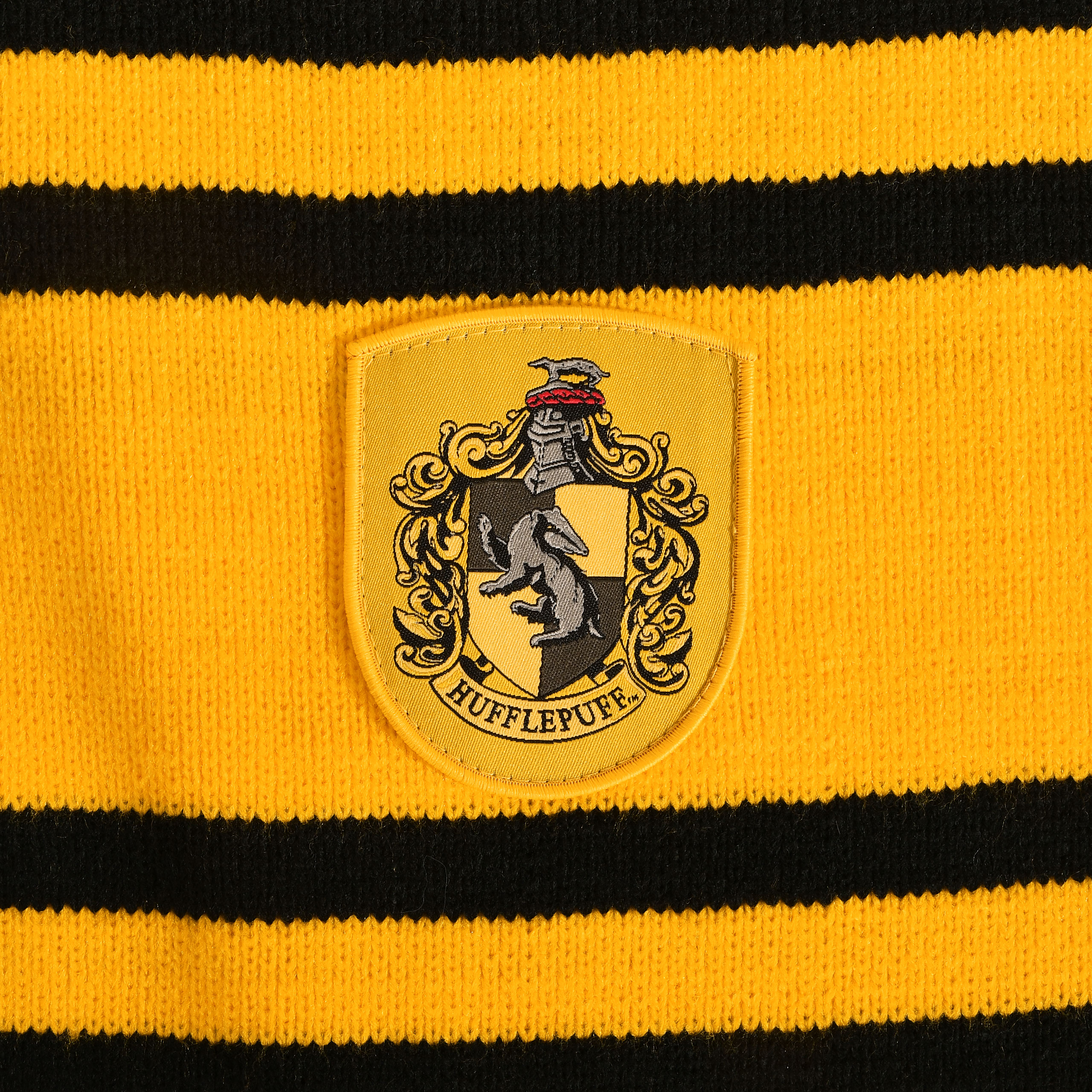 Harry Potter - Hufflepuff Strickschal schwarz-gelb