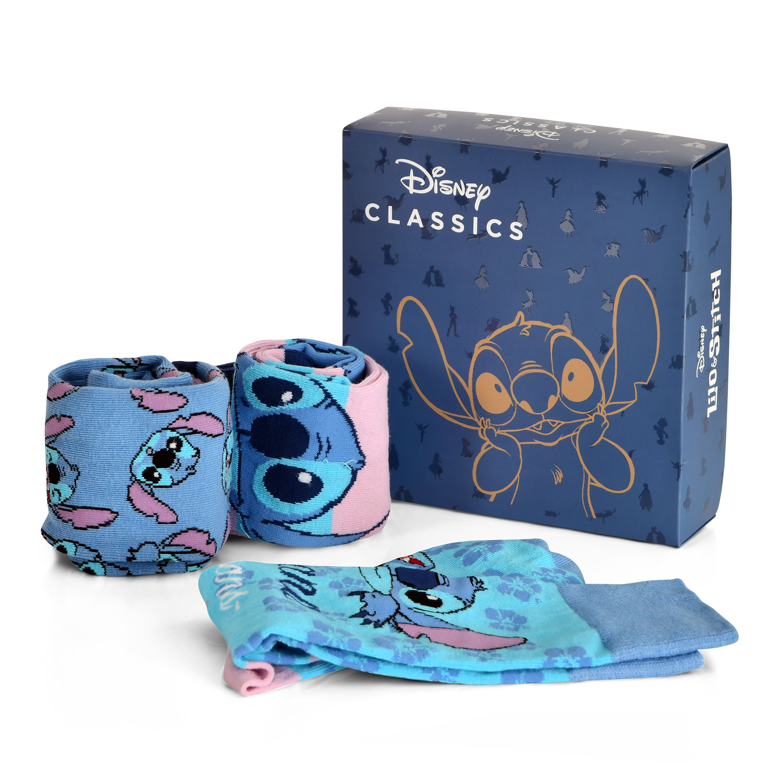 Lilo & Stitch - Ohana Socken 3er Set