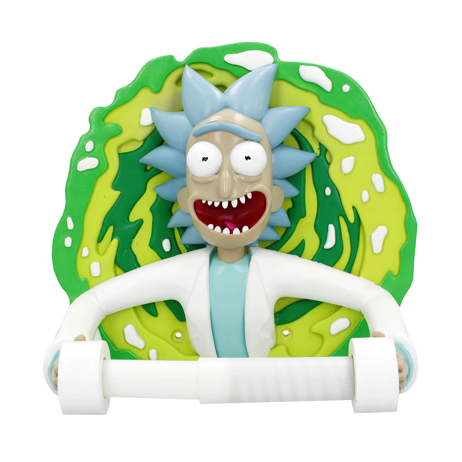 Rick and Morty - Rick mit Portal Toilettenpapierhalter