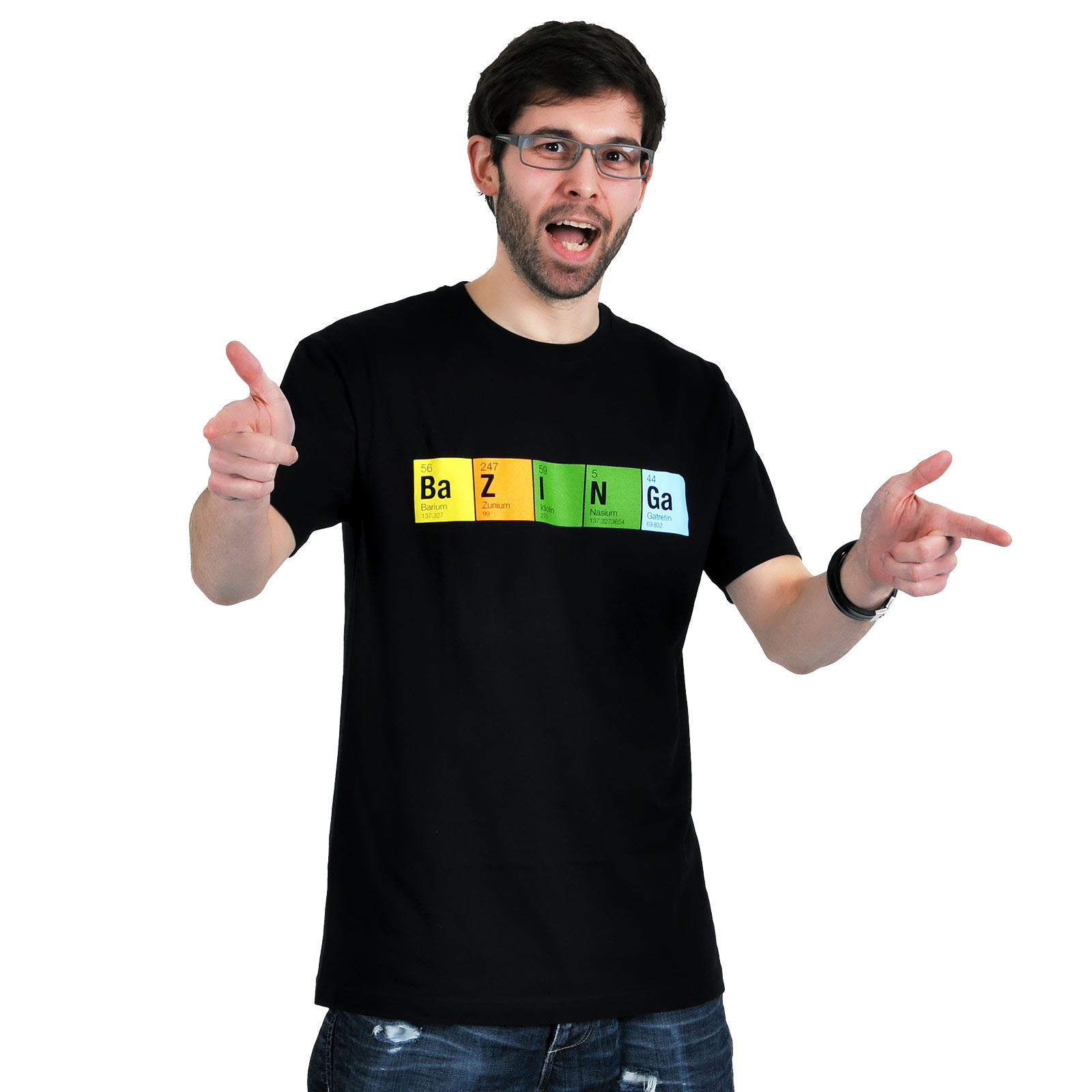 The Big Bang Theory - Periodic Bazinga Fan T-Shirt