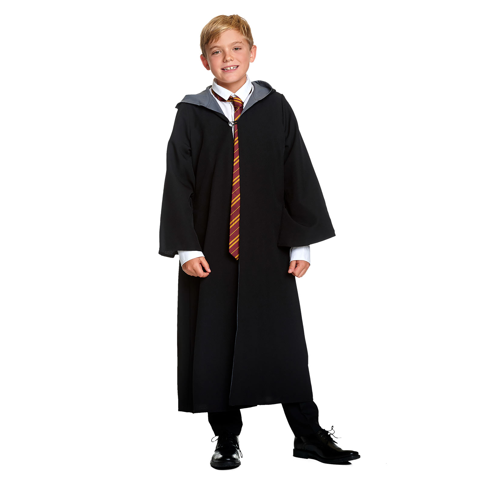 Zauberer Kinder Kostüm Robe mit Kapuze für Harry Potter Fans