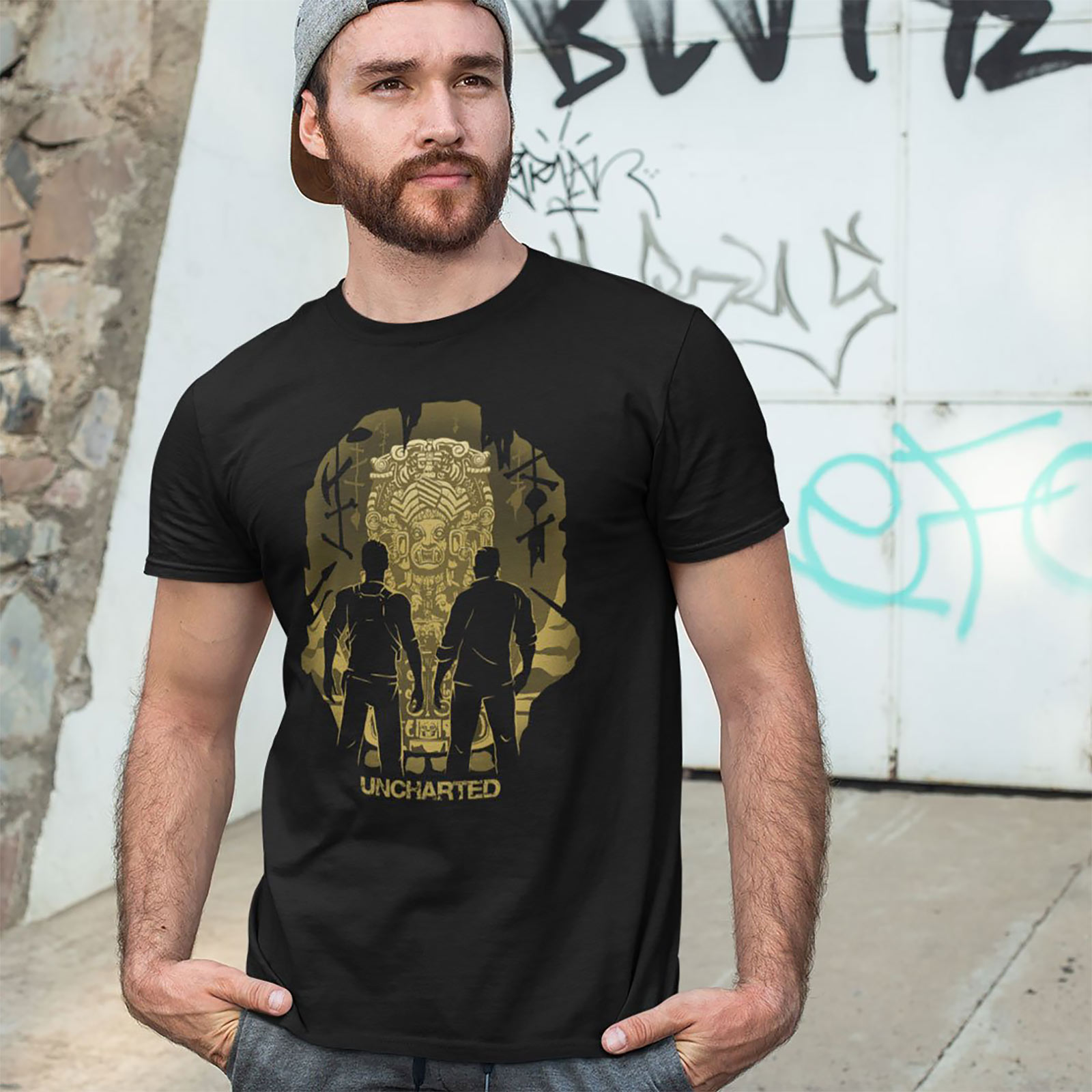 Uncharted - El Dorado T-Shirt schwarz