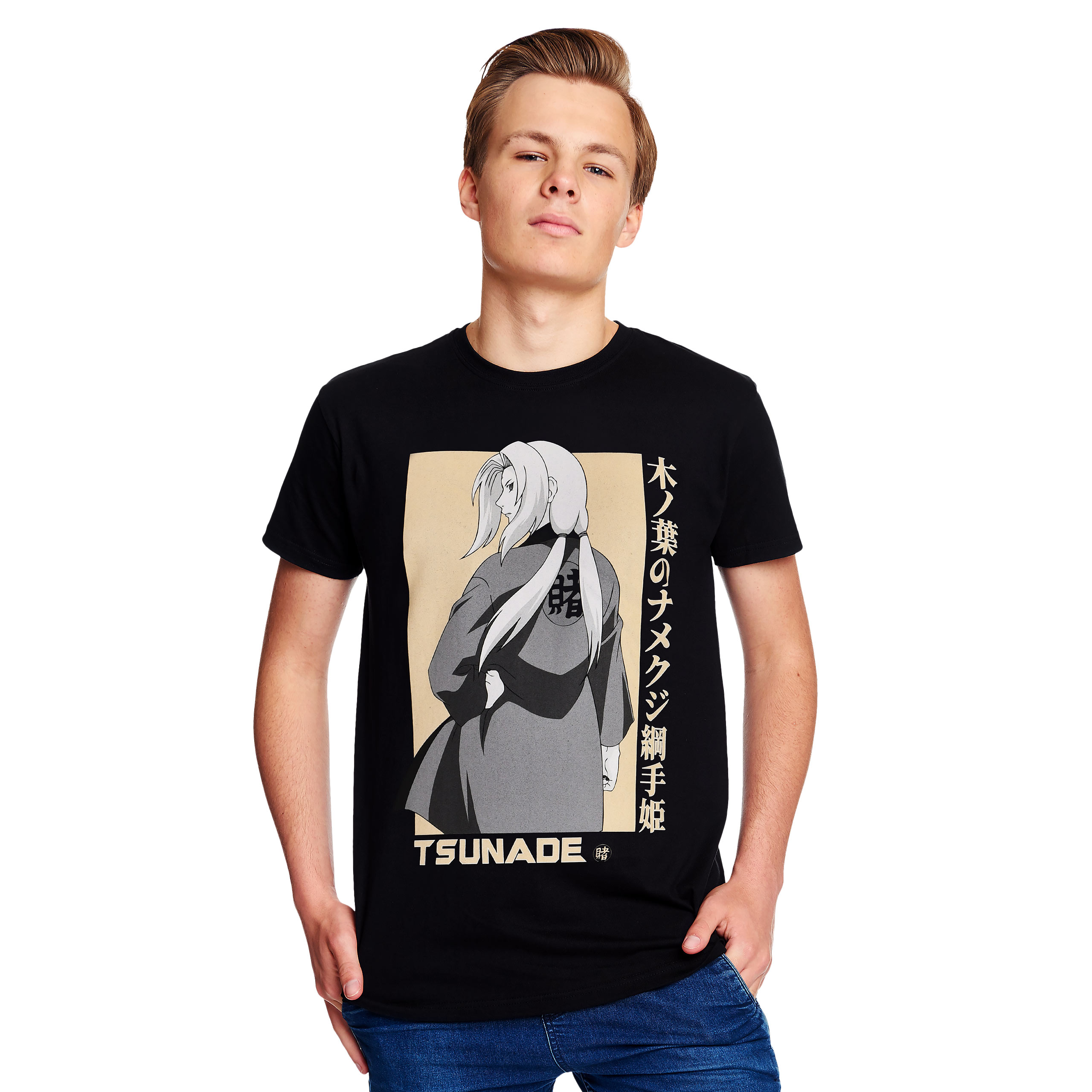 Naruto - Tsunade T-Shirt schwarz
