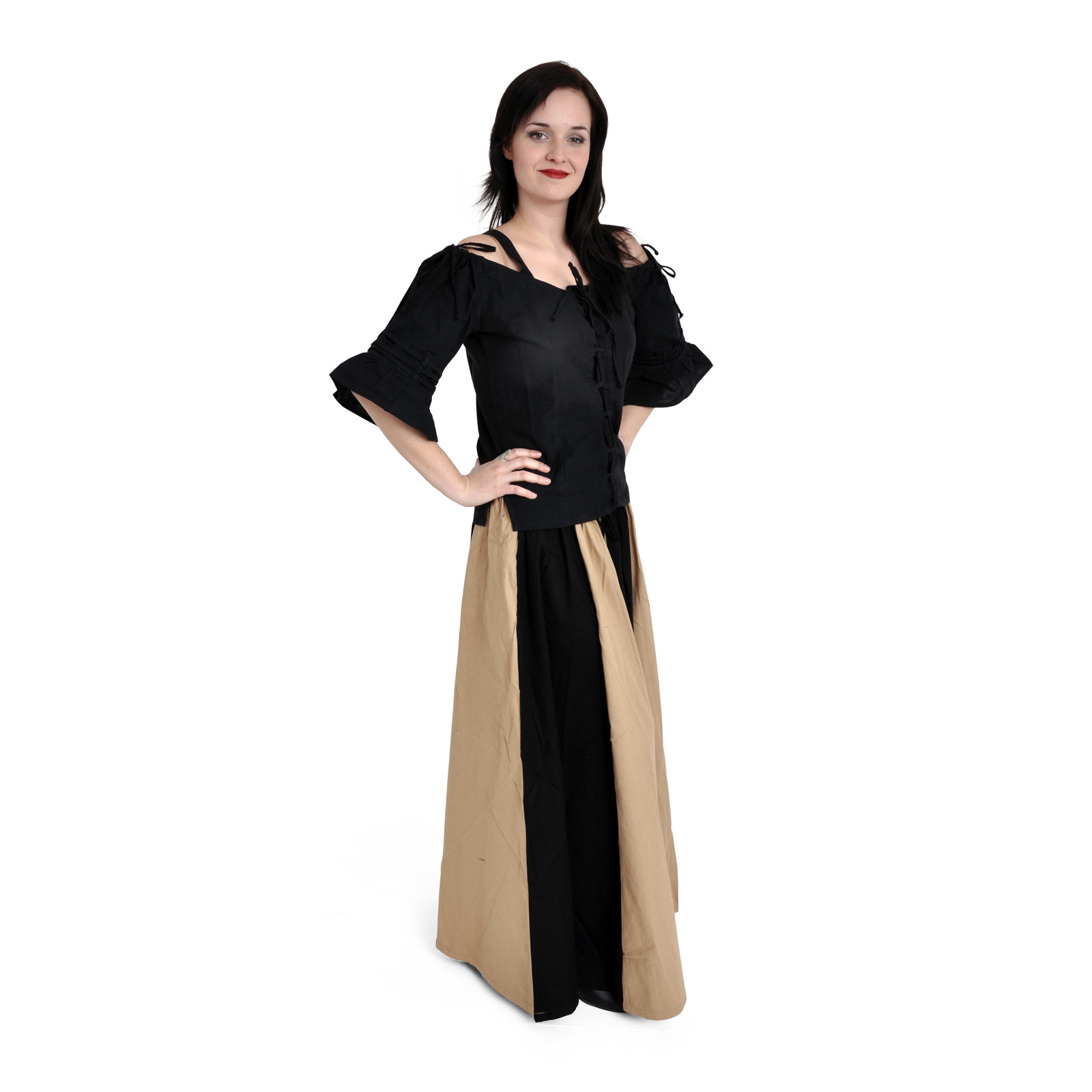 Linda - Bluse schwarz