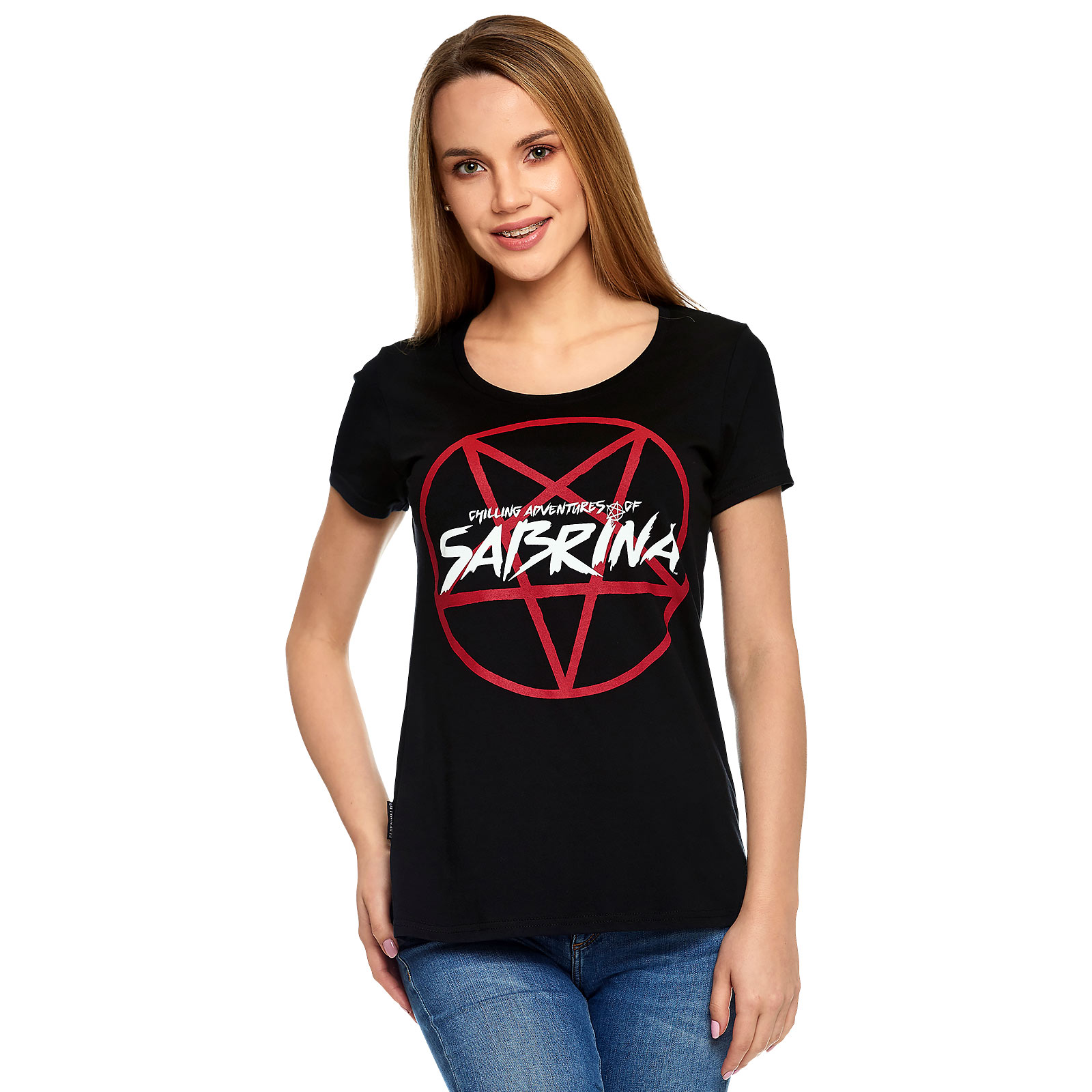 Chilling Adventures of Sabrina - Logo T-Shirt Damen schwarz