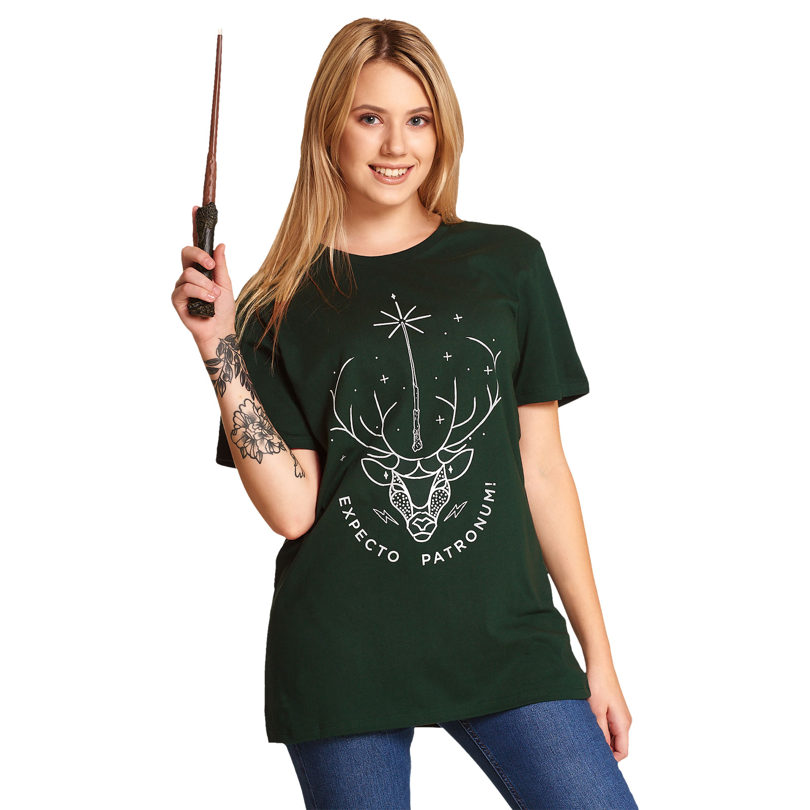 Harry Potter - Expecto Patronum T-Shirt grün