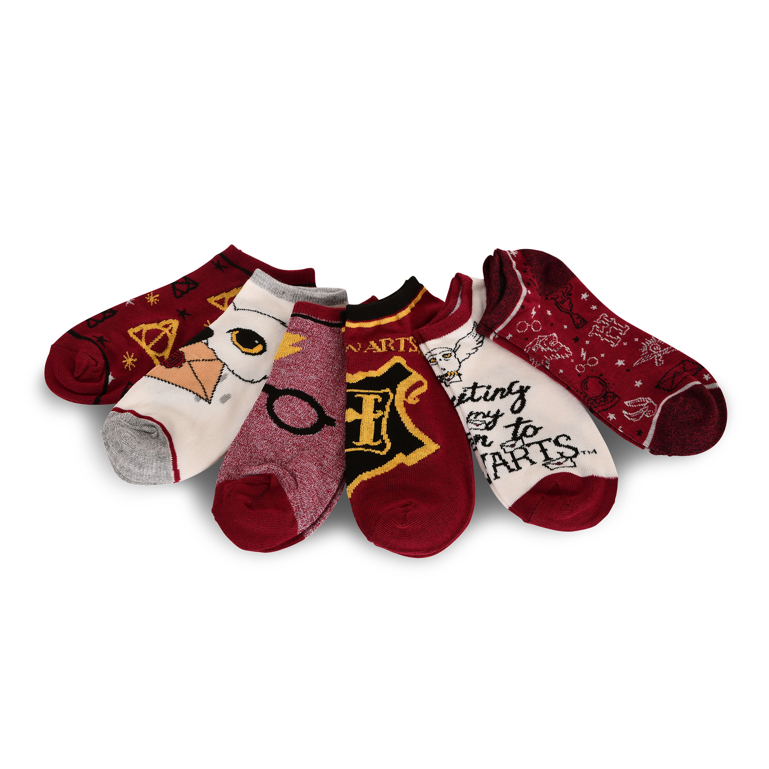 Harry Potter - Symbols Socken 6er Set