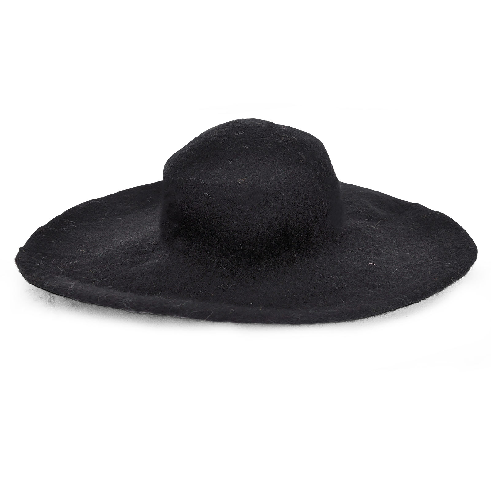 Mittelalterlicher Hut schwarz
