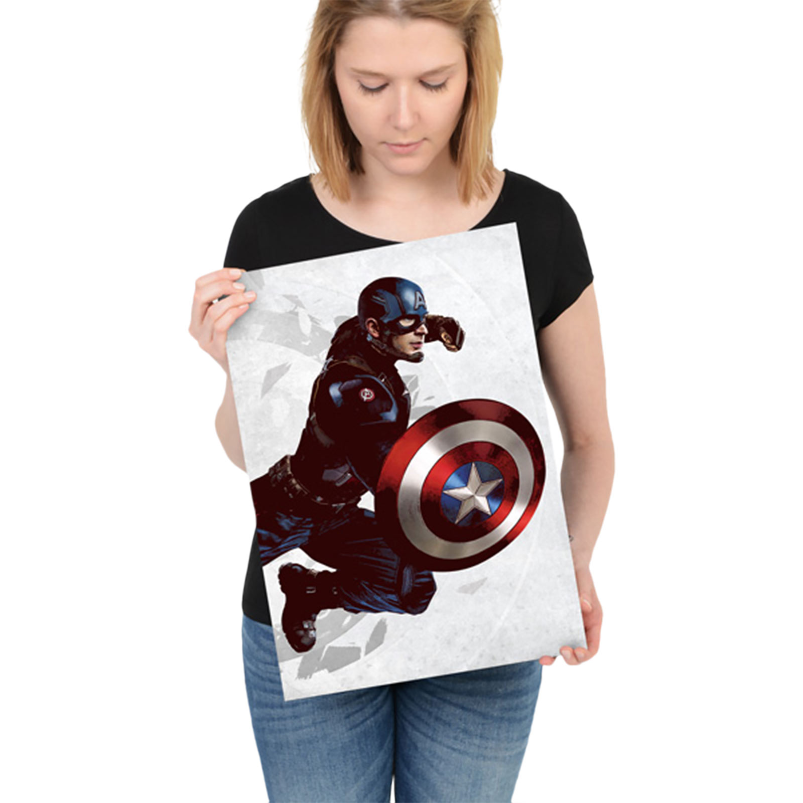 Captain America - Civil War Metall Poster